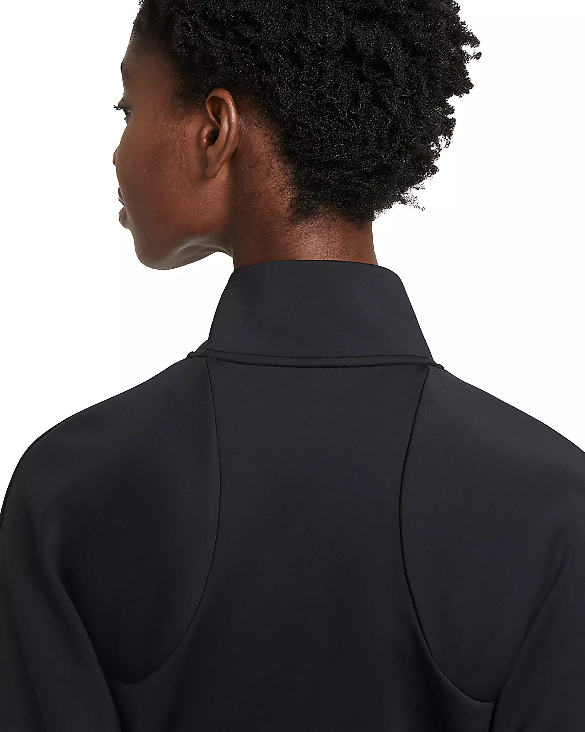 Nike Women's Court Dri-FIT Heritage Full-Zip Tennis Jacket - BLACK