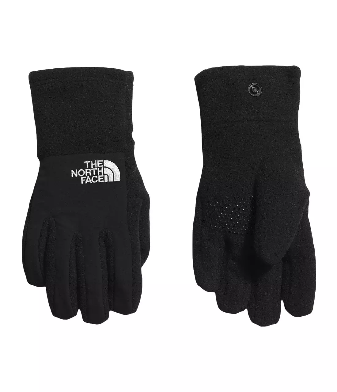 The North Face Kids' Denali Etip Gloves - Black - BLACK