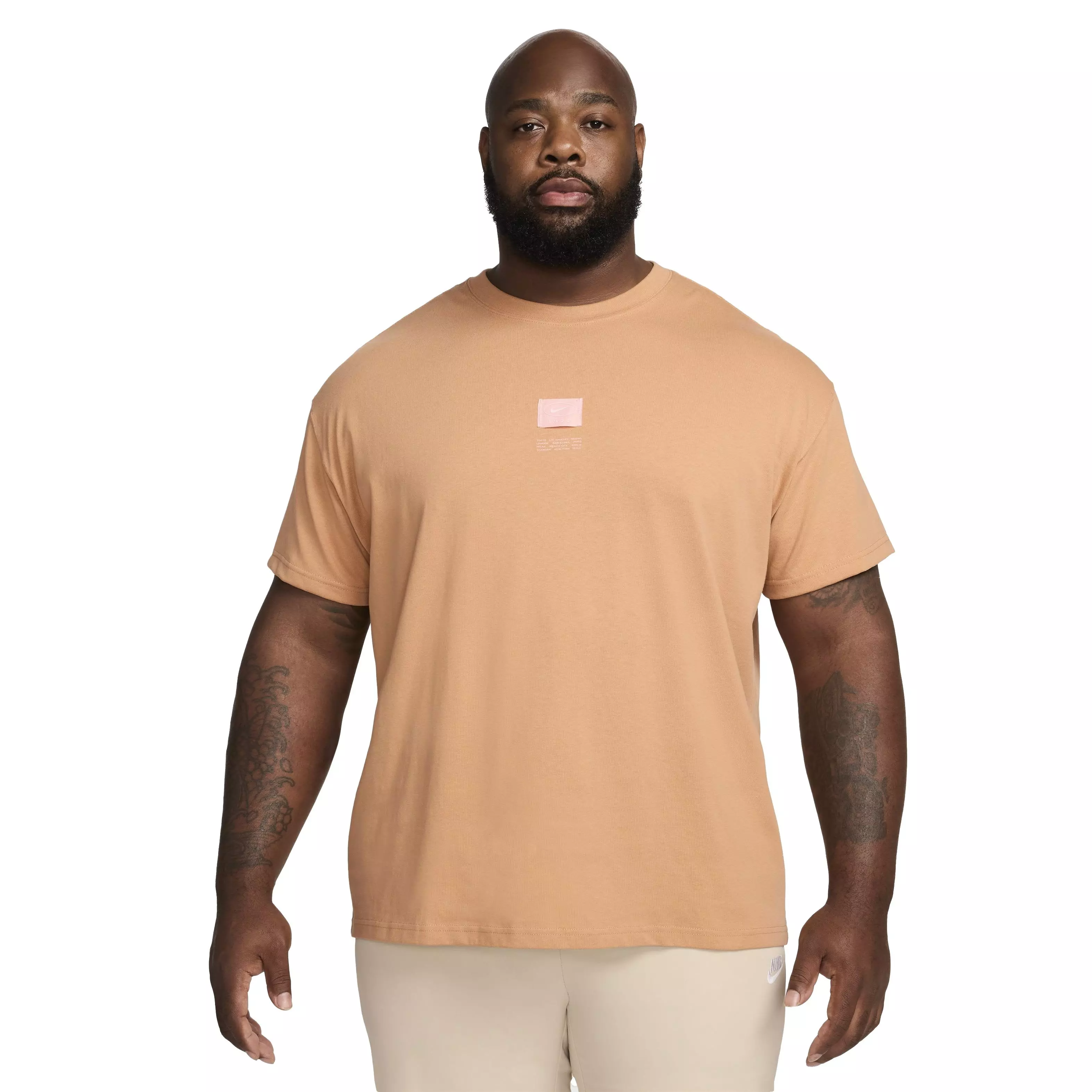 Nike Men's Sportswear Max90 T-Shirt - BROWN