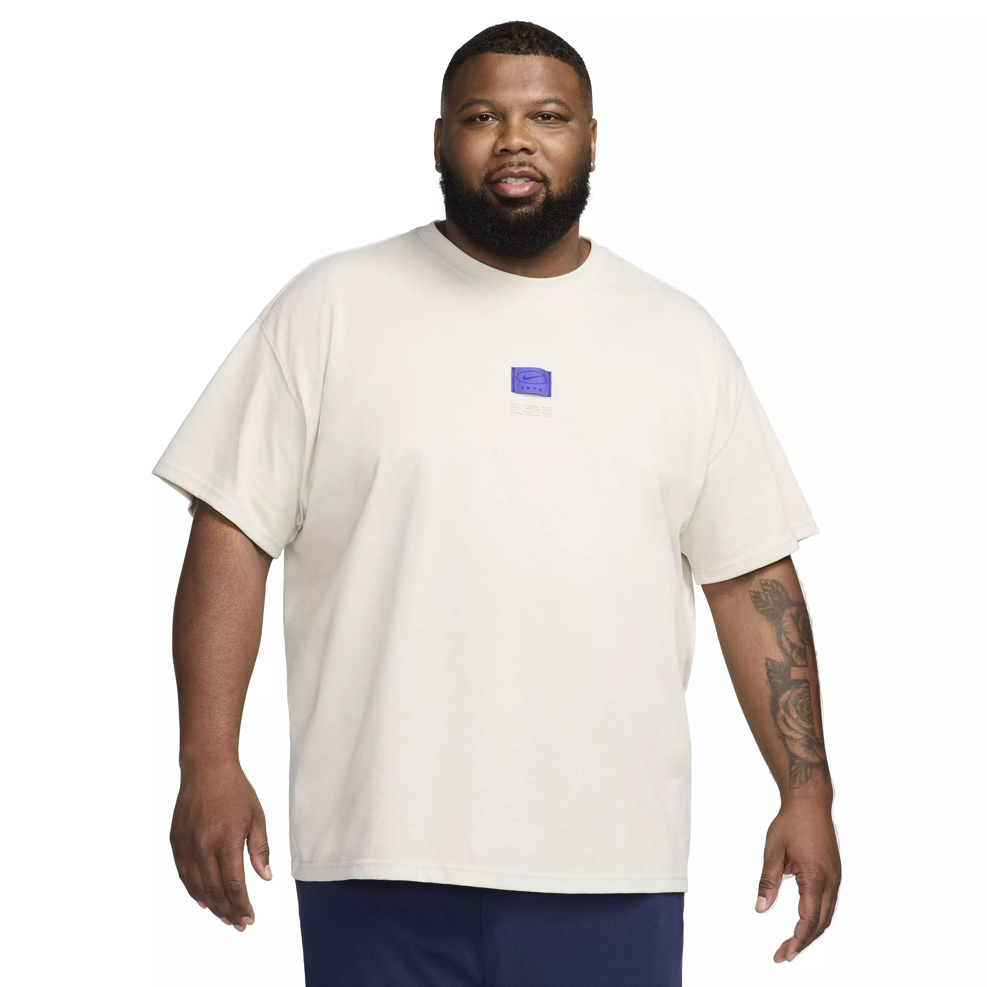 Nike Men's Sportswear Max90 T-Shirt - LT BROWN