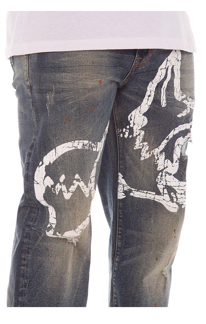 AKOO Men's Zone Dark Wash Jeans - DENIM Thumbnail View 3