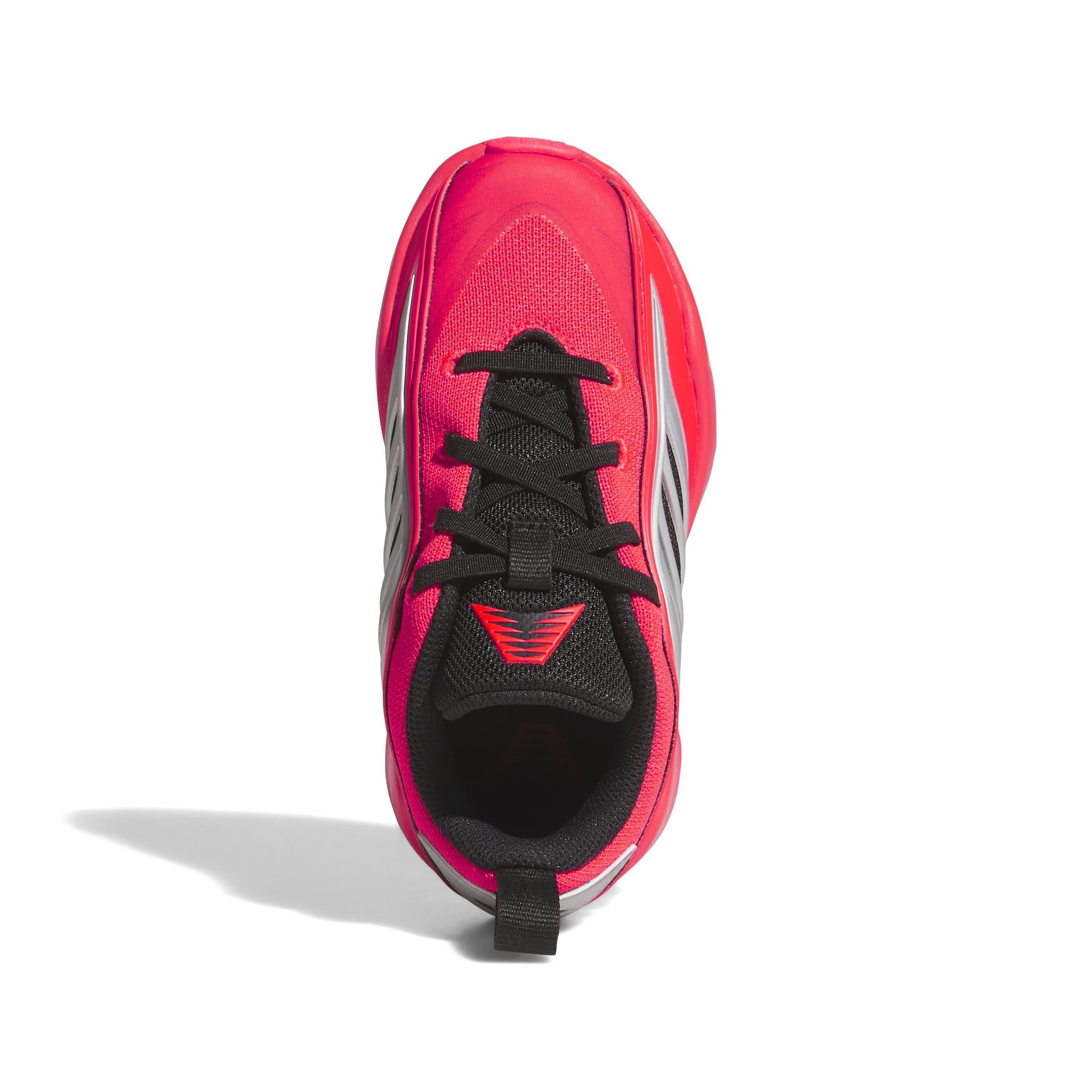 adidas Believe That 1 "Pure Ruby/Core Black/Ftwr White" Preschool Boys' Basketball Shoe - RUBY/BLACK/WHITE