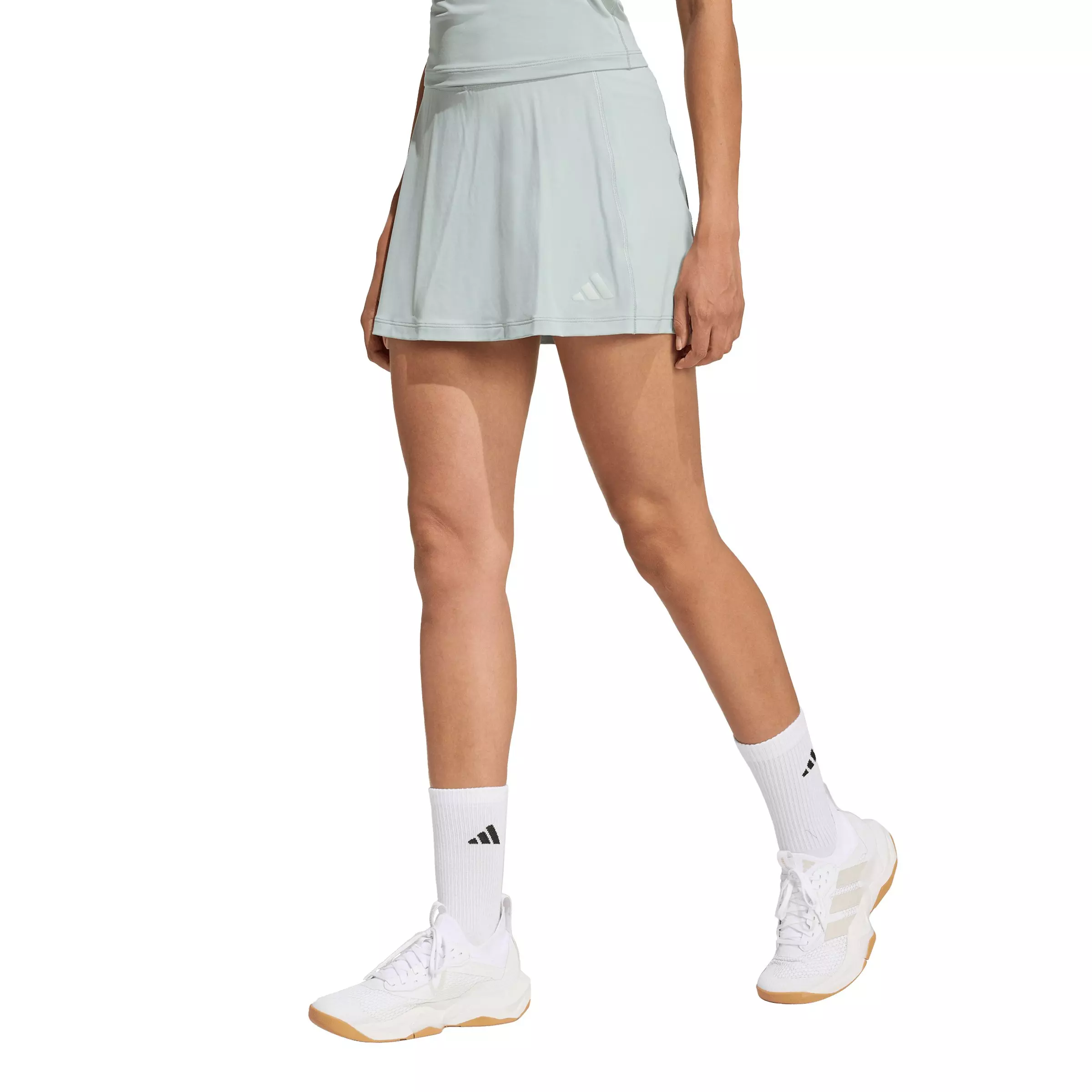adidas Women's Optime Workout Skort -Sage Green - SAGE GREEN