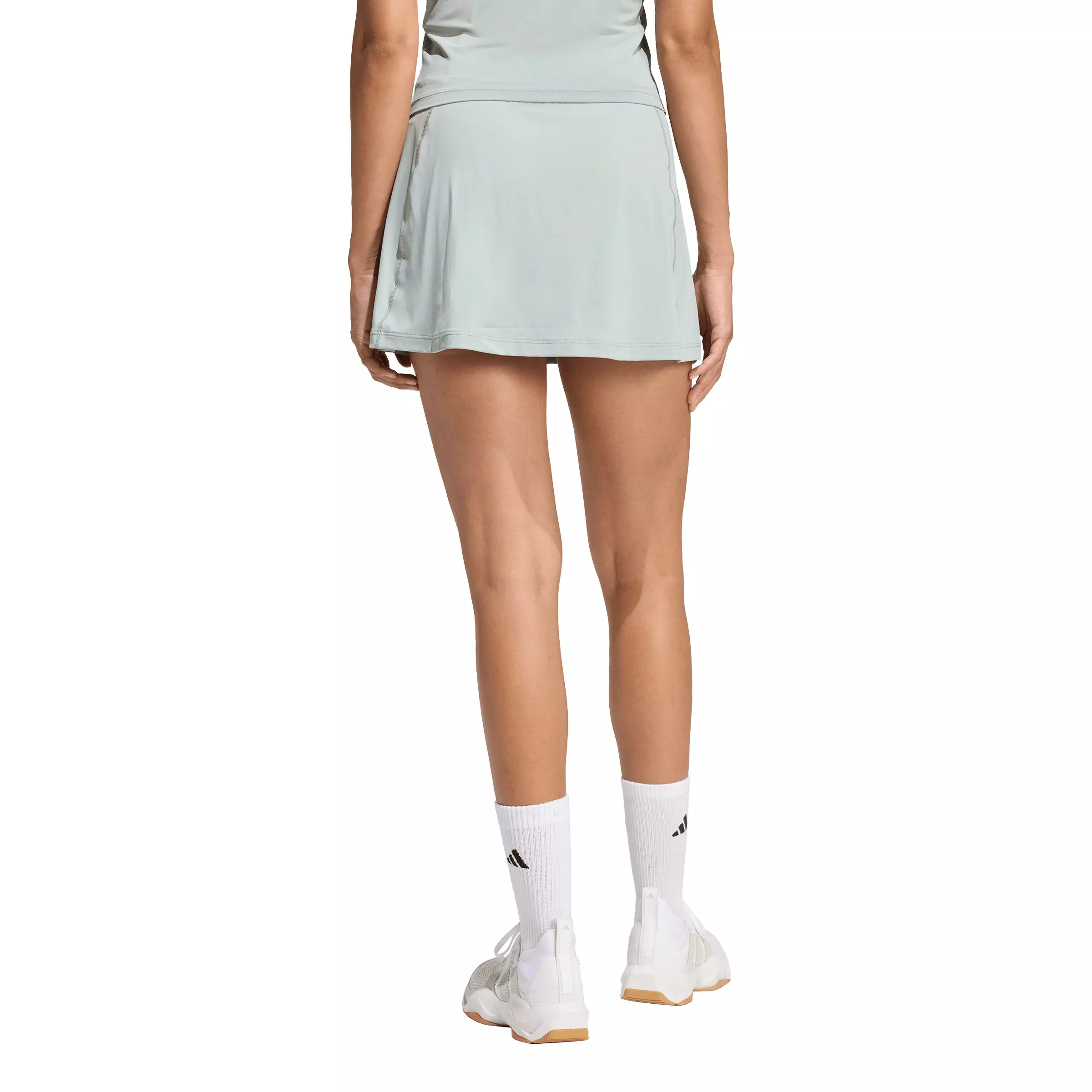 adidas Women's Optime Workout Skort - Sage Green - SAGE GREEN