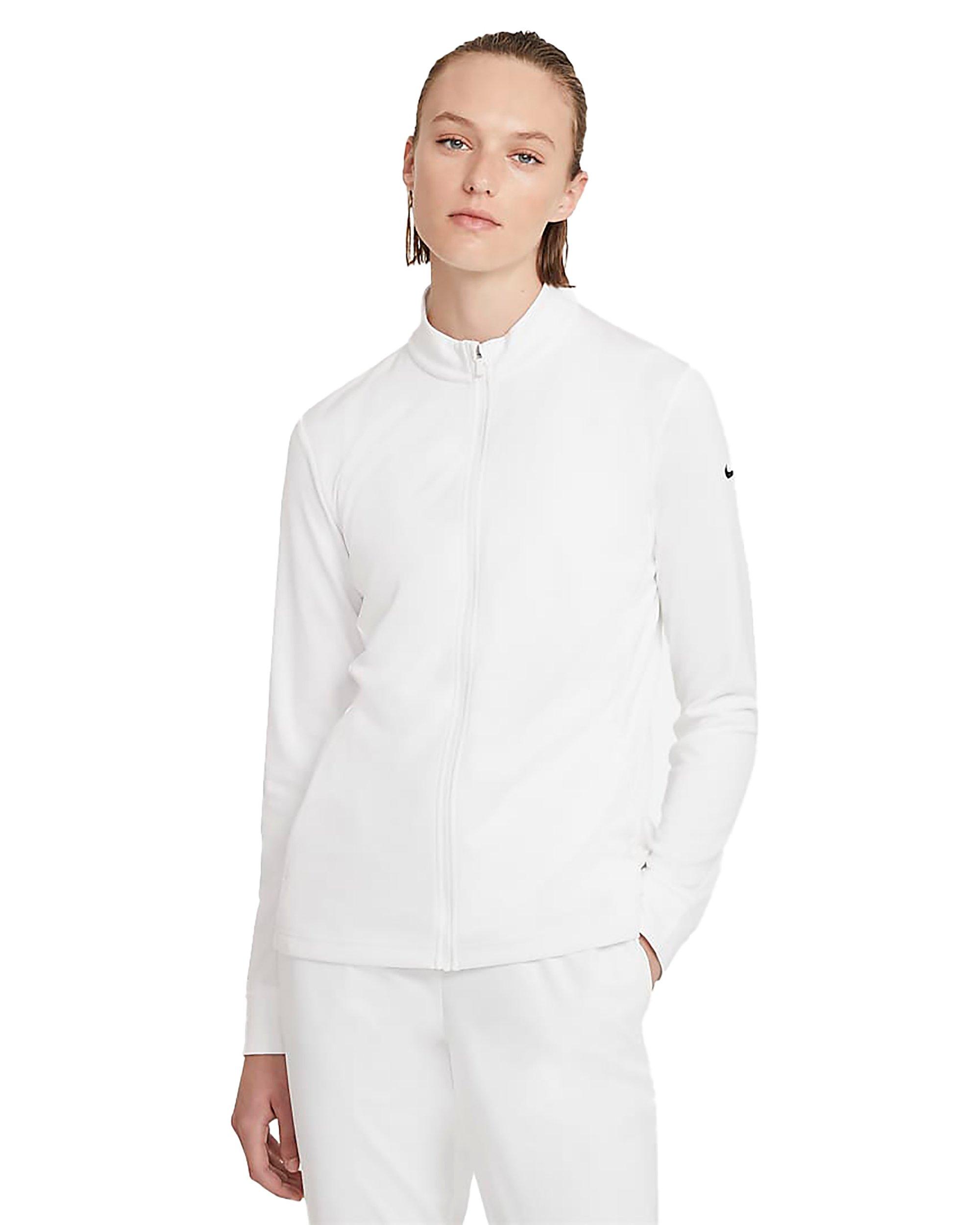 nike dri fit uv victory women's full zip golf top