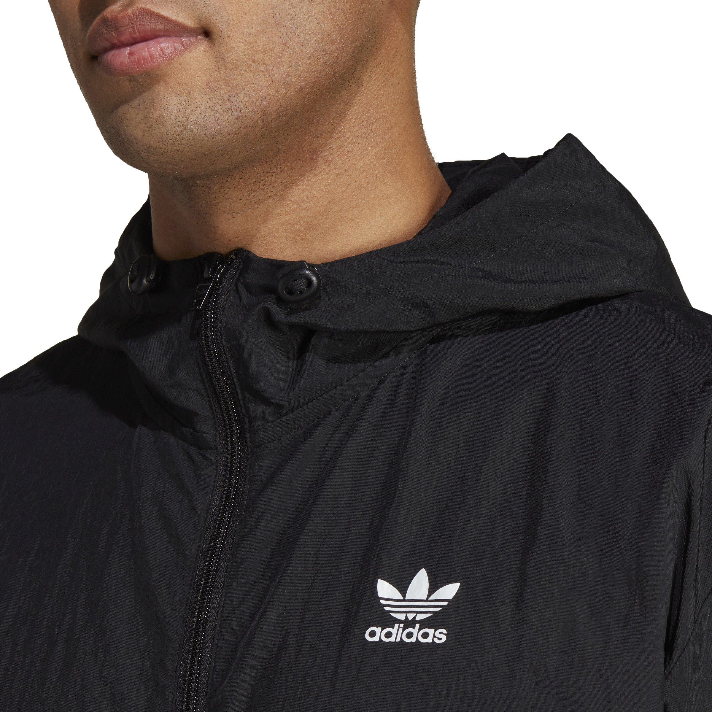 Adidas trefoil windbreaker on sale jacket