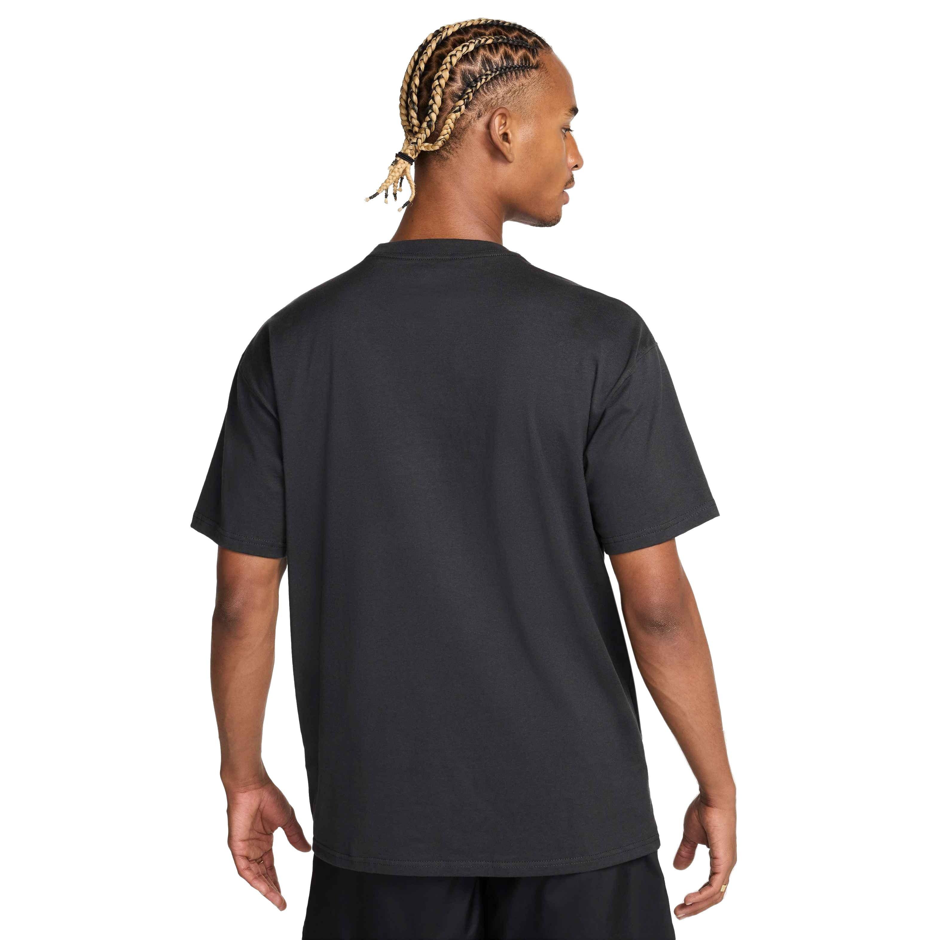 Nike Men's Sportswear Short Sleeve Max90 Tee - BLACK Thumbnail View 2