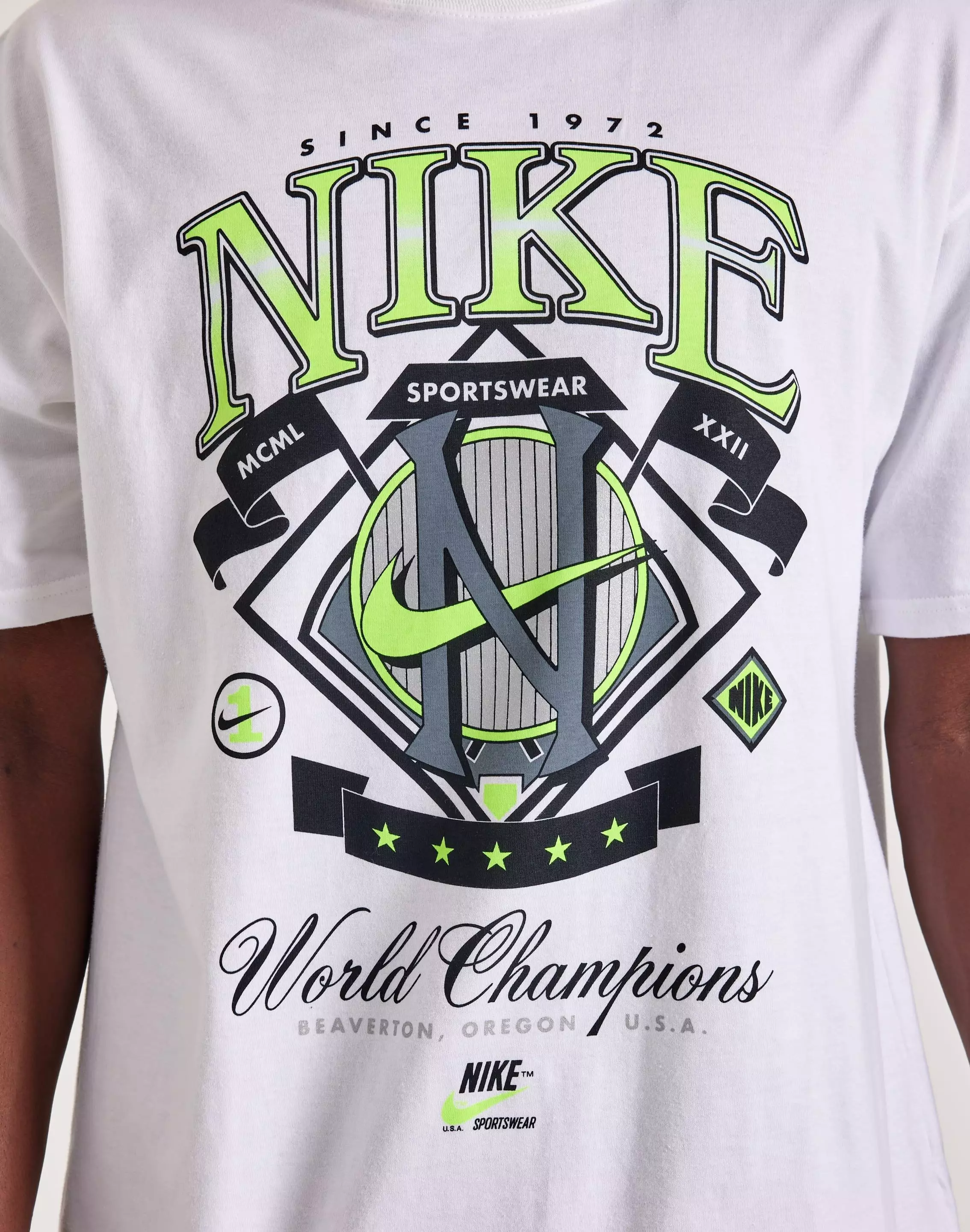 Nike Men's Sportswear Short Sleeve Max90 Tee - WHITE