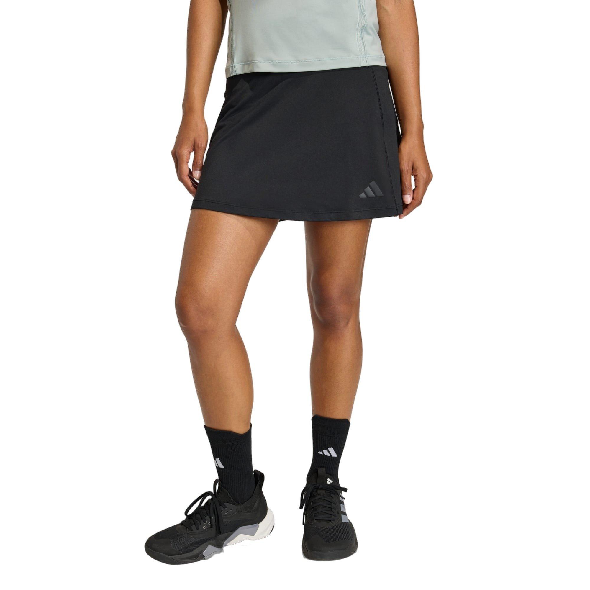 adidas Women's Optim&eacute; Workout Skort -Black - BLACK Thumbnail View 1