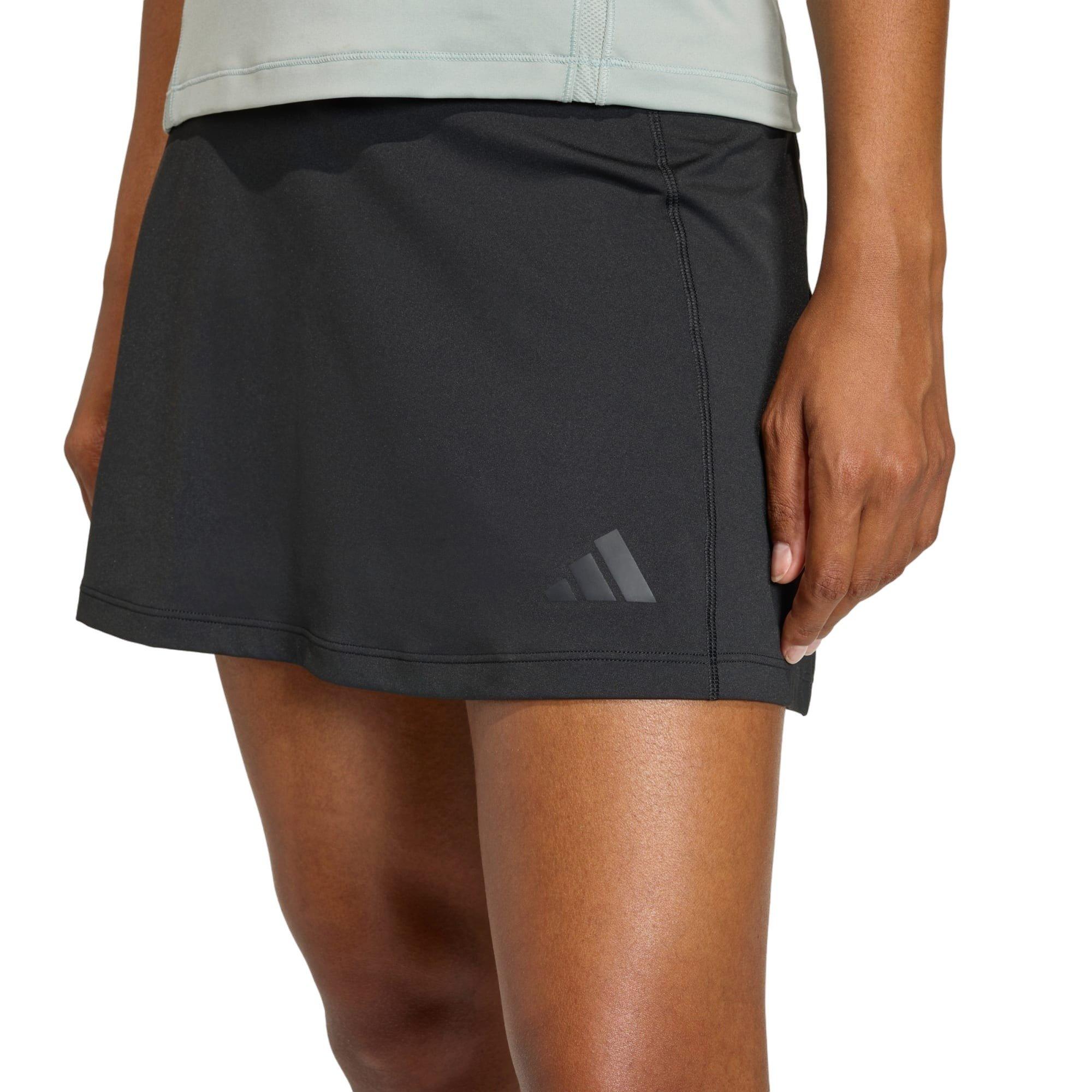 adidas Women's Optim&eacute; Workout Skort -Black - BLACK Thumbnail View 3