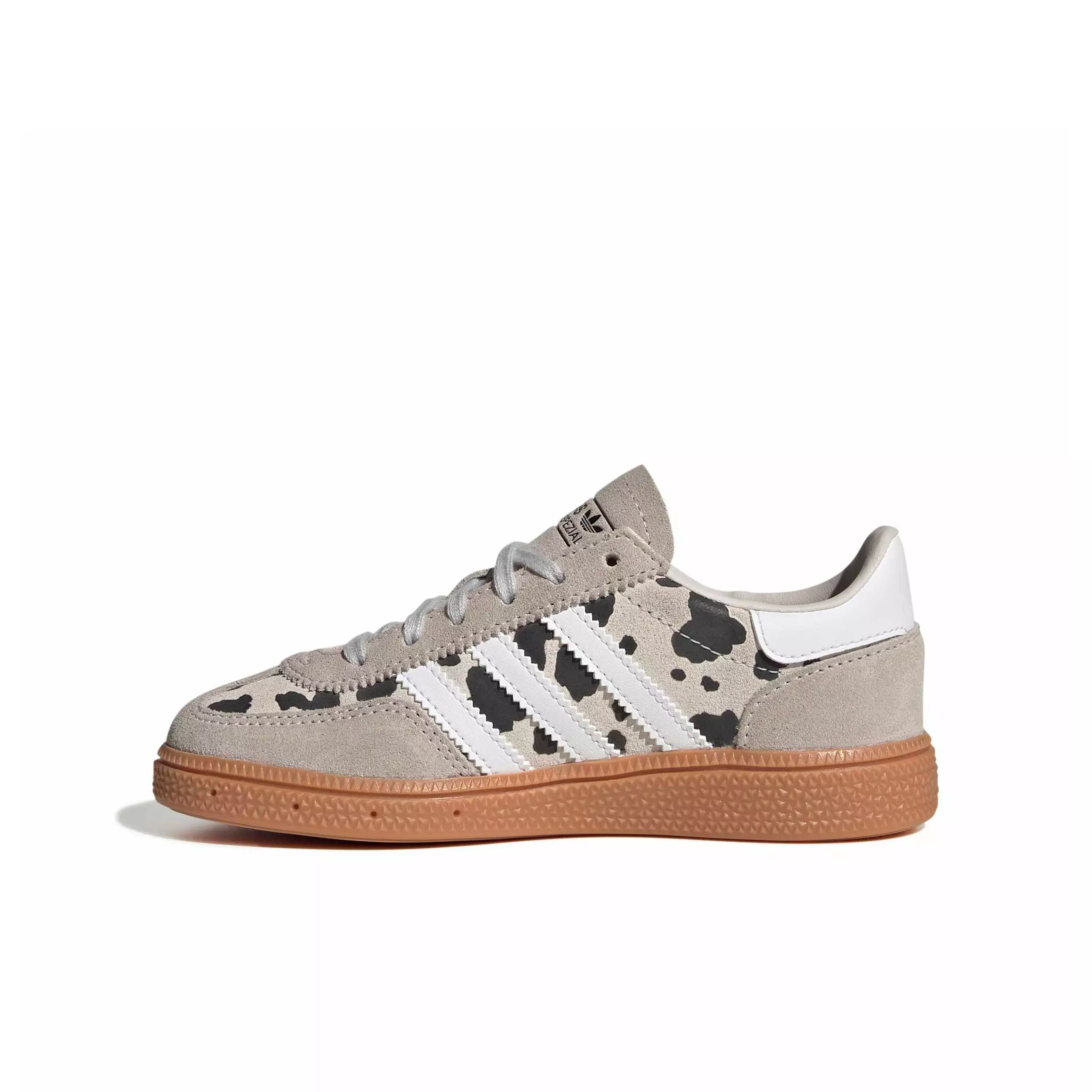 adidas Originals Handball Spezial "Grey One/Ftwr White/Crystal White" Preschool Girls' Shoe - GREY/WHITE/WHITE