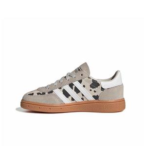 adidas Originals Handball Spezial "Grey One/Ftwr White/Crystal White" Preschool Girls' Shoe - GREY/WHITE/WHITE