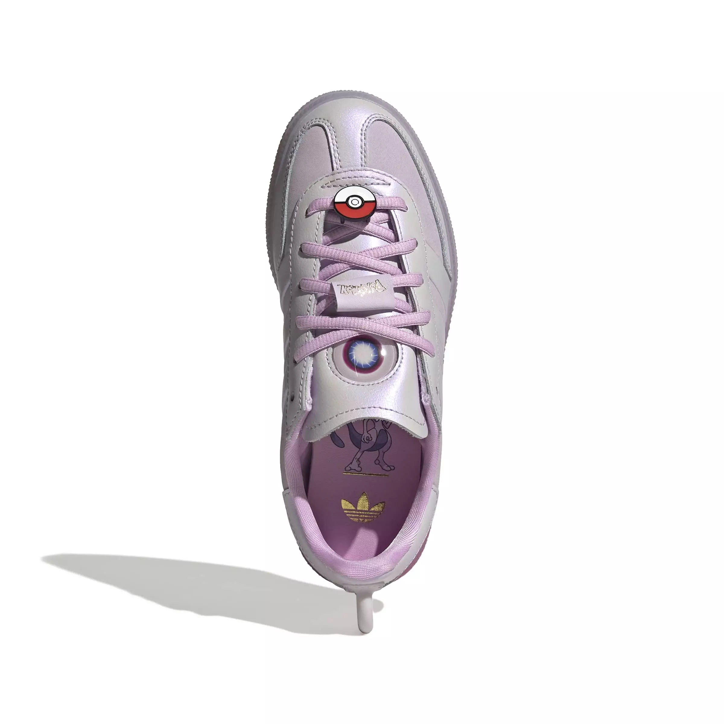 adidas Originals Pok&eacute;mon Handball Spezial "Mewtwo" Grade School Kids' Shoe - LIGHT PURPLE