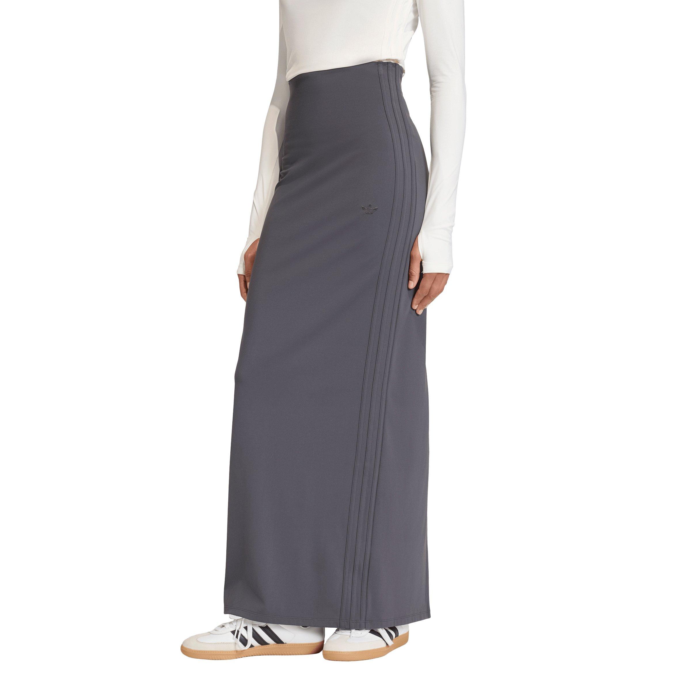 adidas Originals Women's Maxi Skirt - Dark Grey - DARK GREY Thumbnail View 1