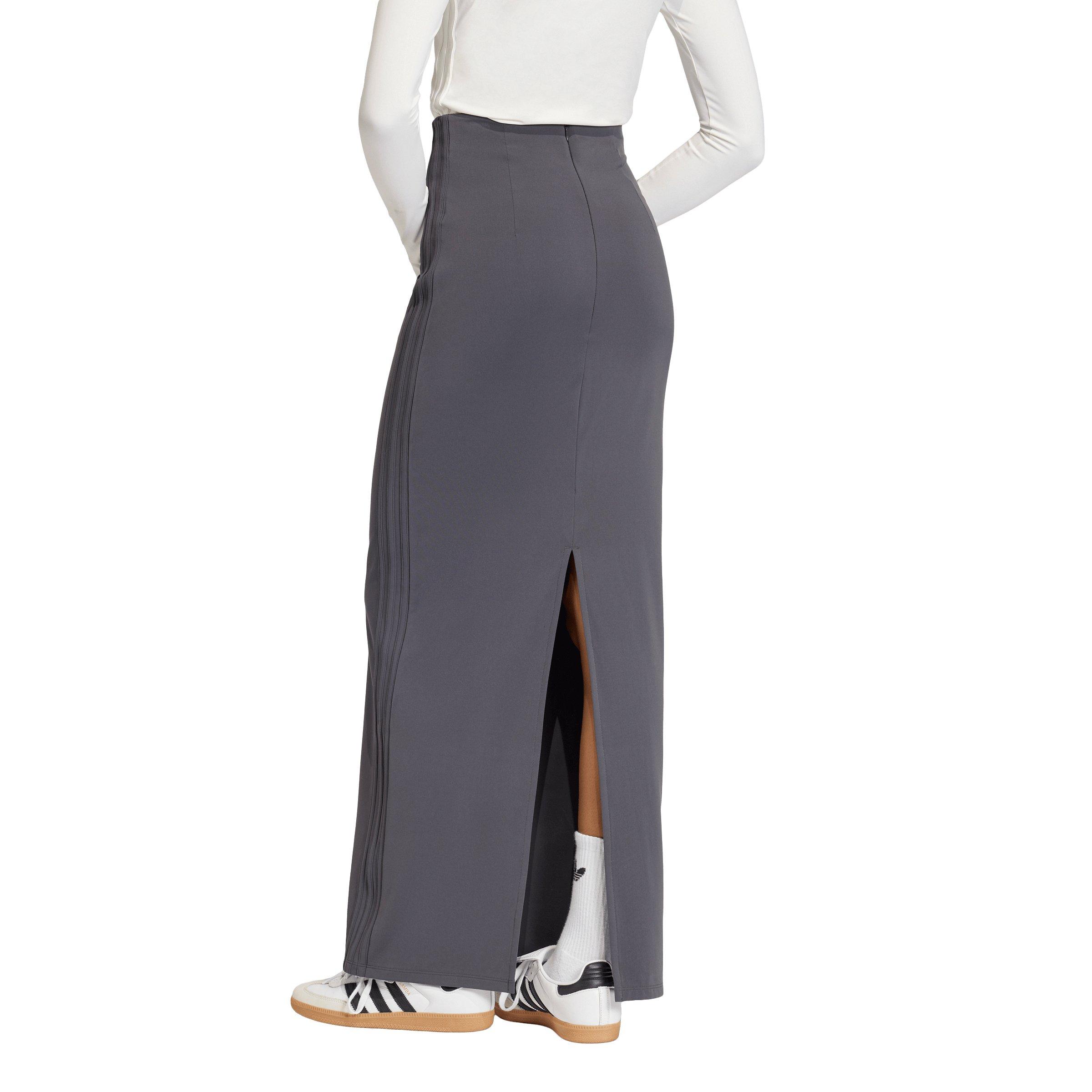 adidas Originals Women's Maxi Skirt - Dark Grey - DARK GREY Thumbnail View 2