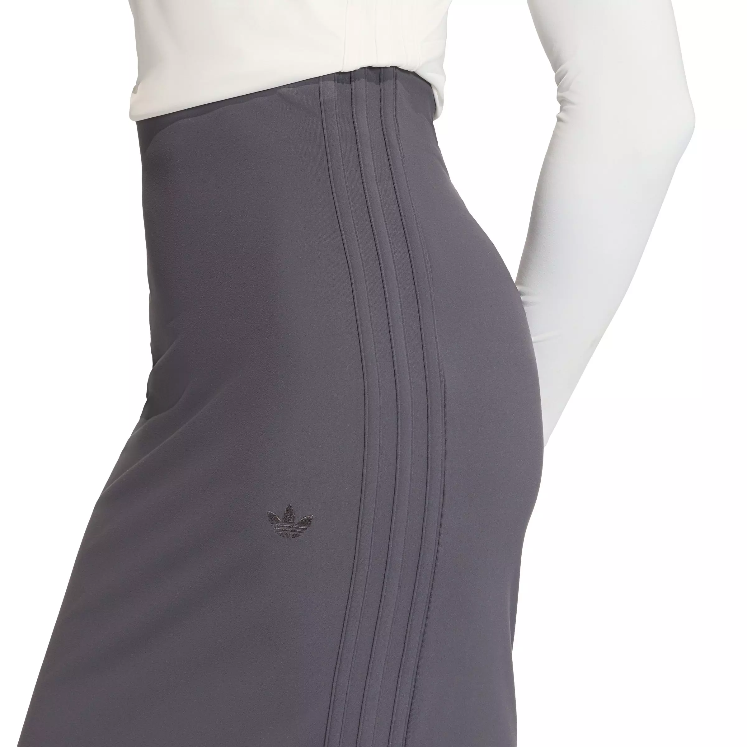 adidas Originals Women's Maxi Skirt - Dark Grey - DARK GREY