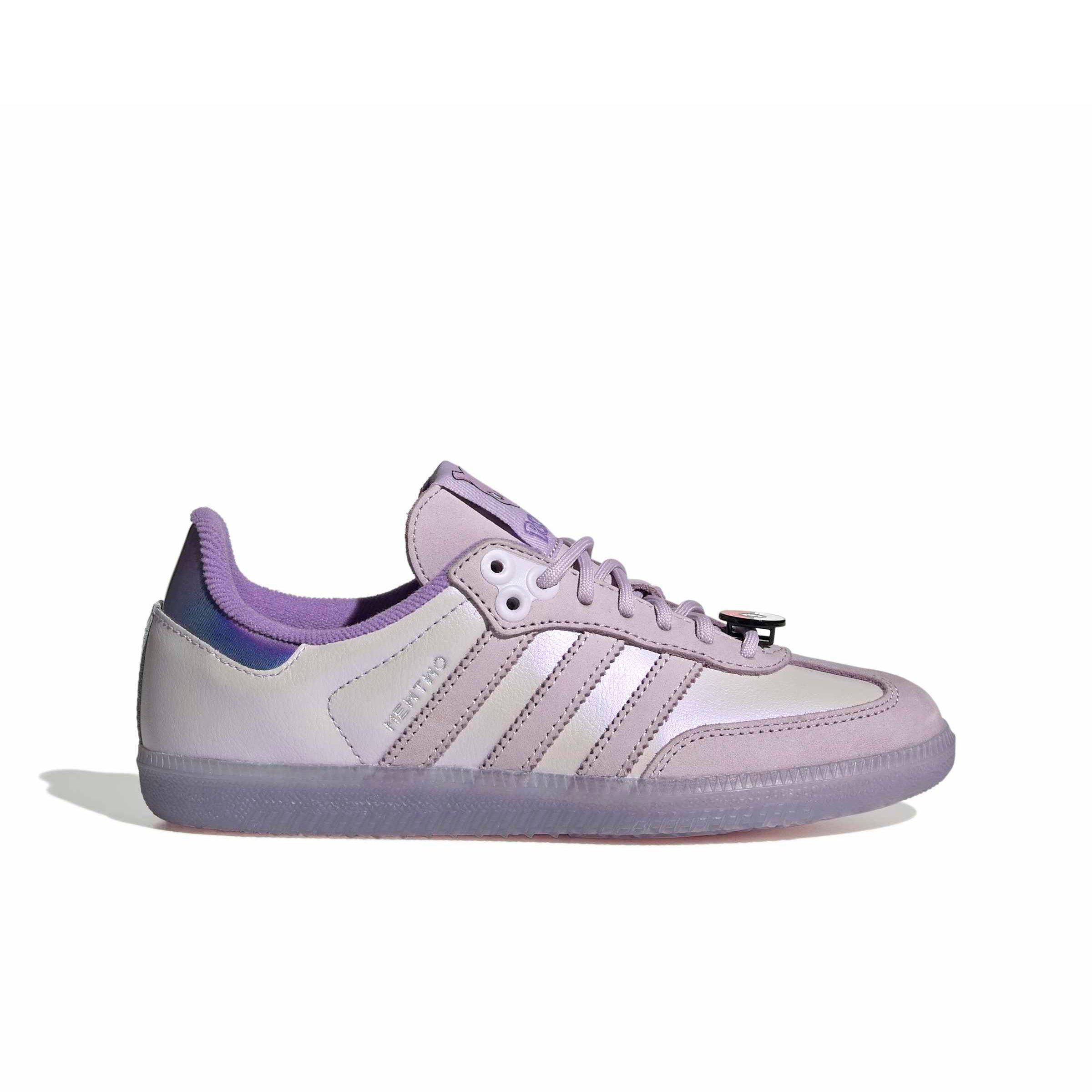 adidas Originals Pok&eacute;mon Samba OG "Mewtwo" Grade School Kids' Shoe - LIGHT PURPLE