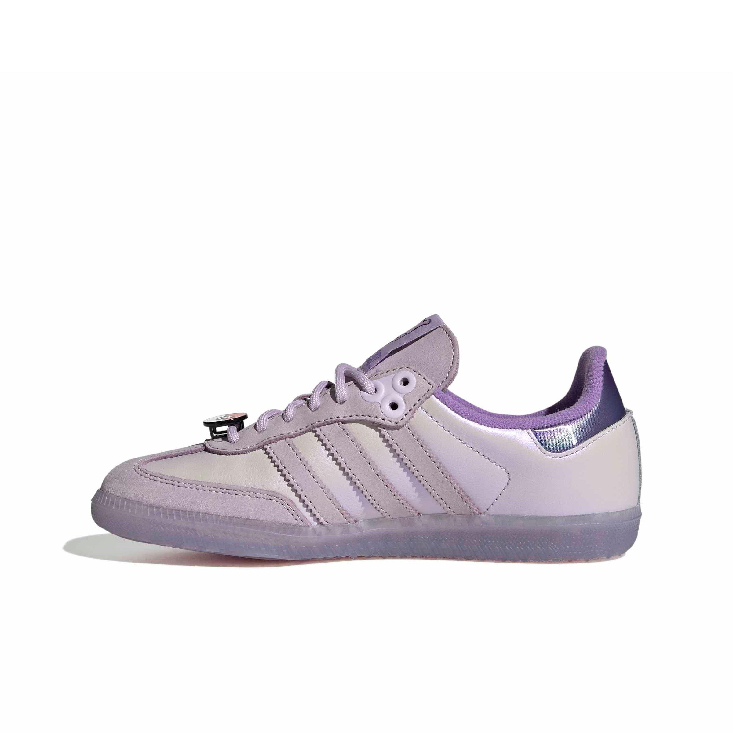 adidas Originals Pok&eacute;mon Samba OG "Mewtwo" Grade School Kids' Shoe - LIGHT PURPLE