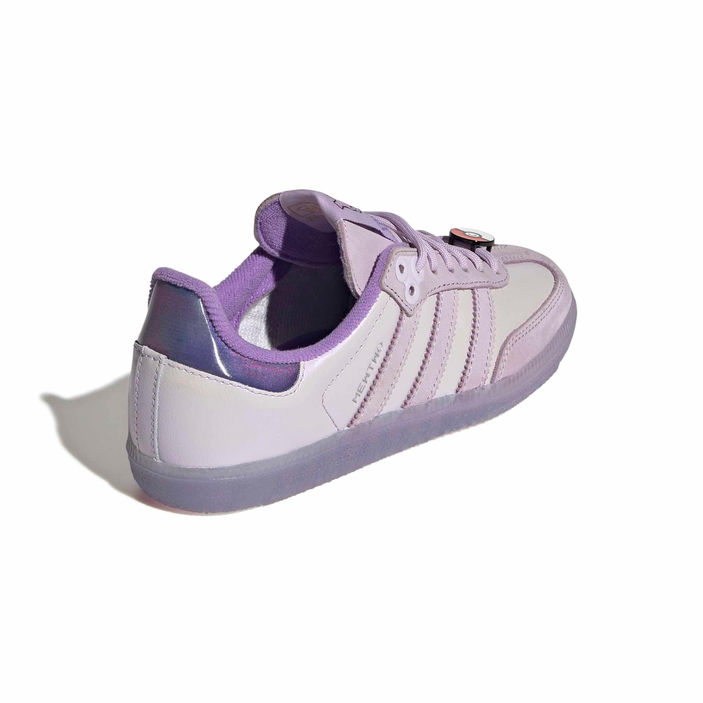 adidas Originals Pok&eacute;mon Samba OG "Mewtwo" Grade School Kids' Shoe - LIGHT PURPLE