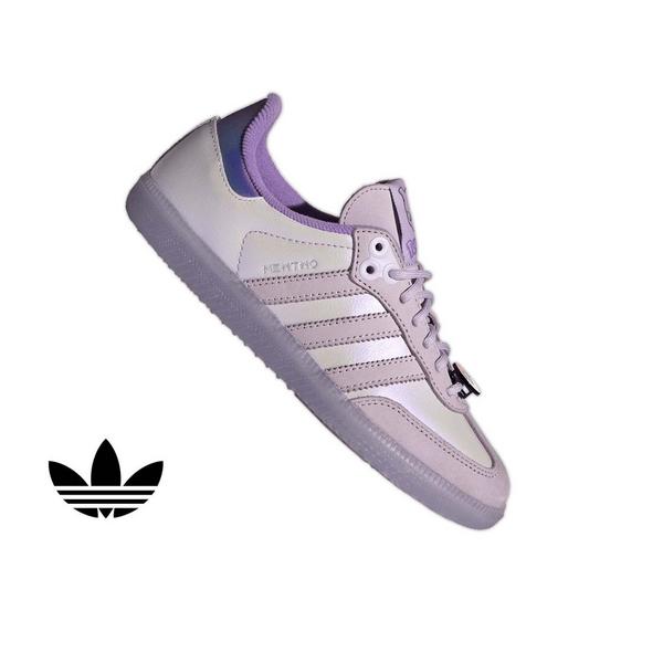adidas Originals Pok&eacute;mon Samba OG "Mewtwo" Grade School Kids' Shoe - LIGHT PURPLE