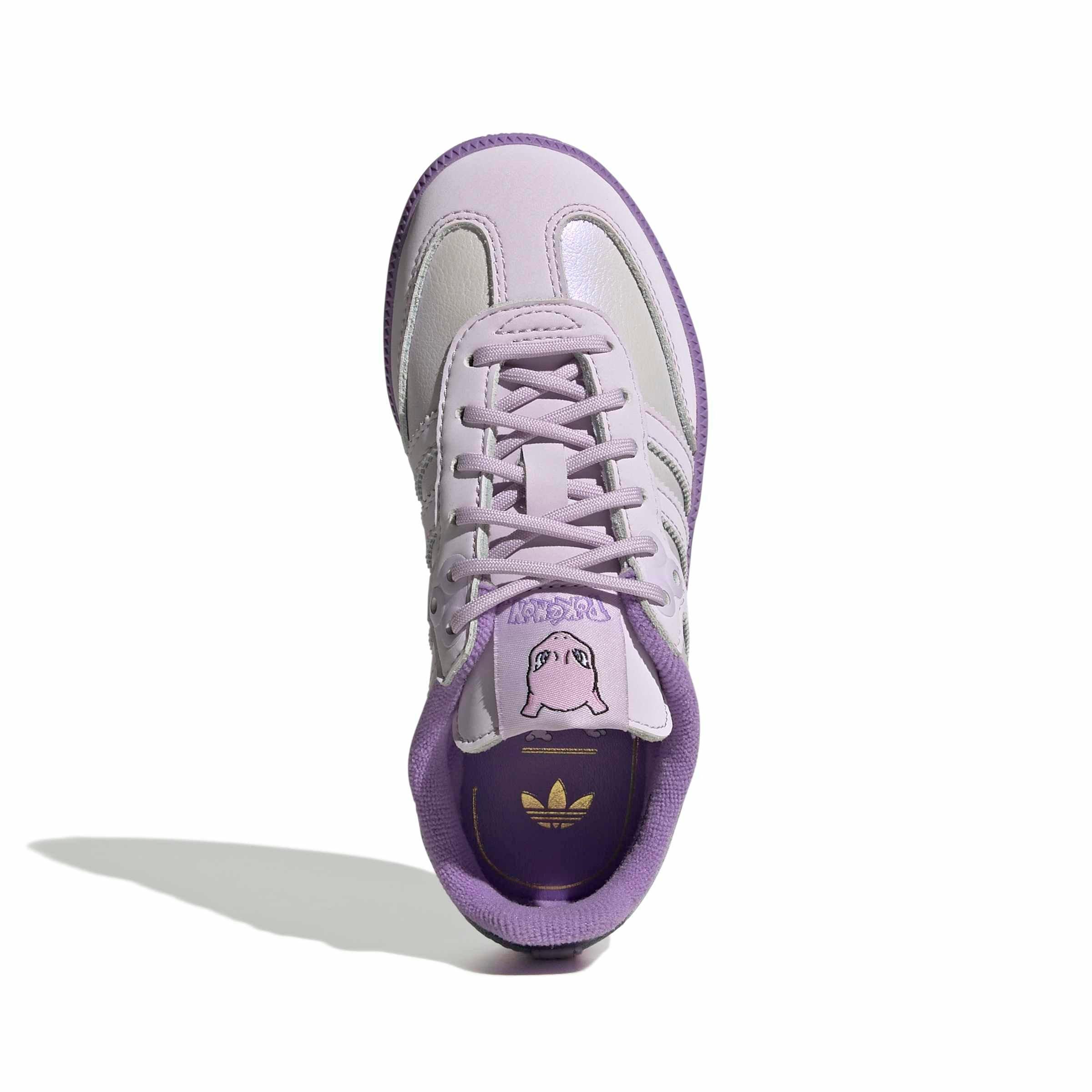 adidas Originals Pok&eacute;mon Samba OG "Mewtwo" Preschool Kids' Shoe - LIGHT PURPLE