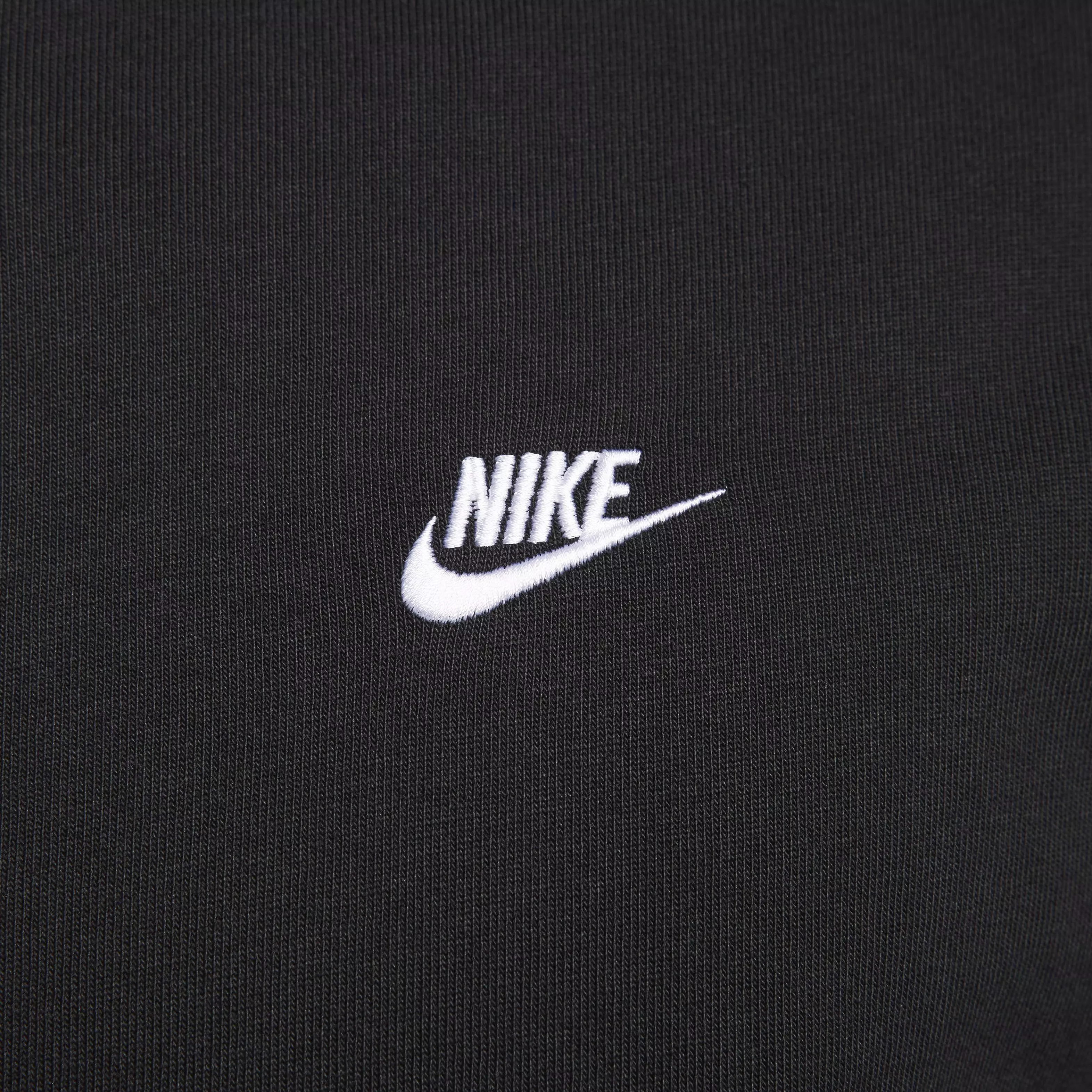 Nike Men's Club Knit Jacket - BLACK