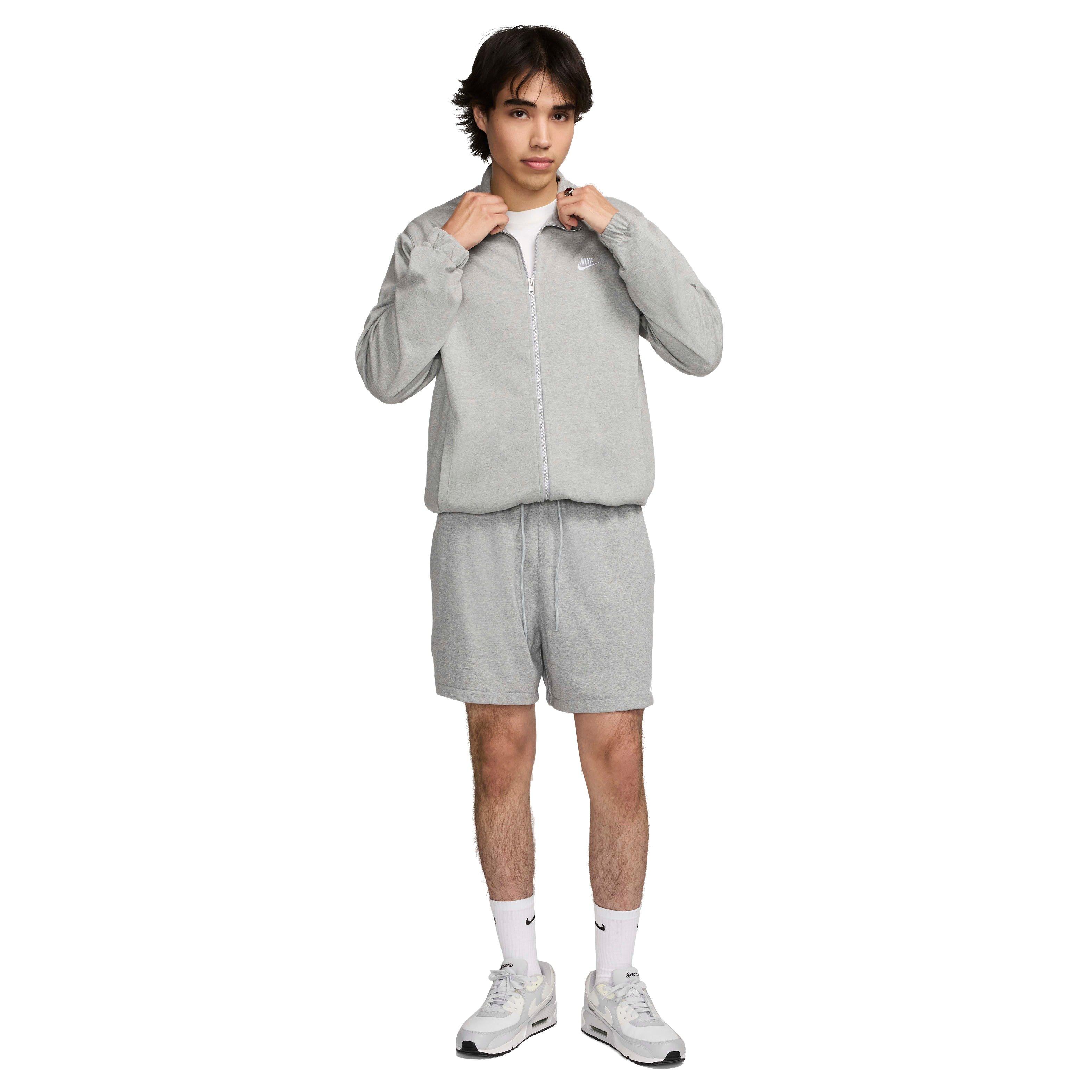 Nike Men's Club Knit Jacket - GREY
