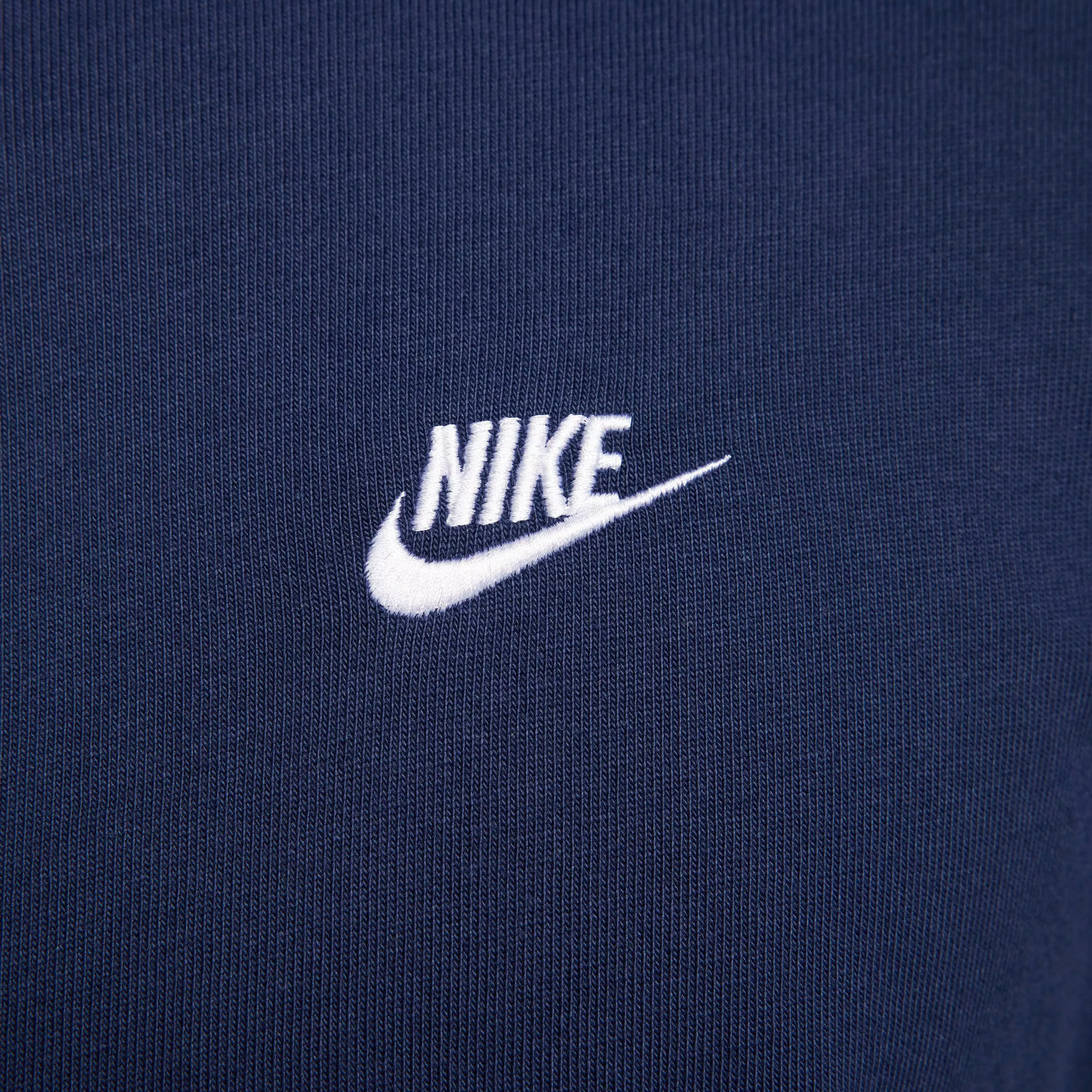 Nike Men's Club Knit Jacket - BLUE
