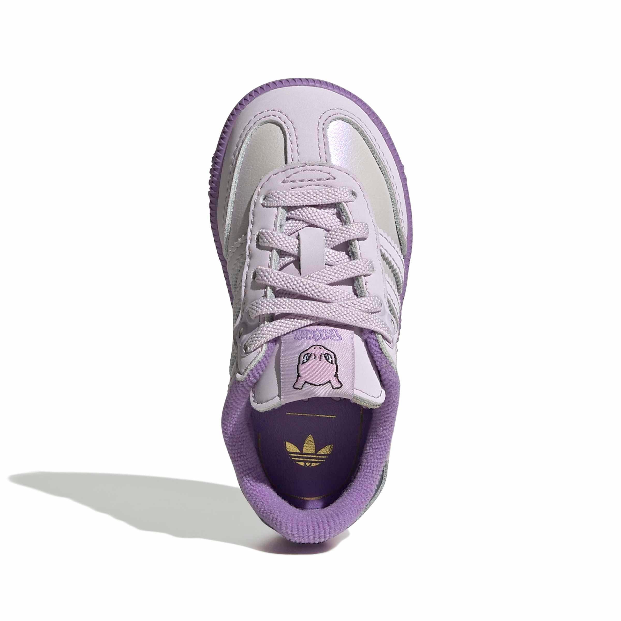 adidas Originals Pok&eacute;mon Samba OG "Mewtwo" Toddler Kids' Shoe - LIGHT PURPLE