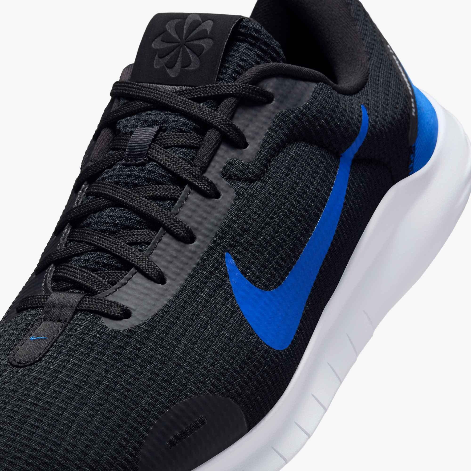 Nike Flex Experience Run 12 "Black/Racer Blue/White" Men's Running Shoe - BLACK/BLUE/WHITE Thumbnail View 5
