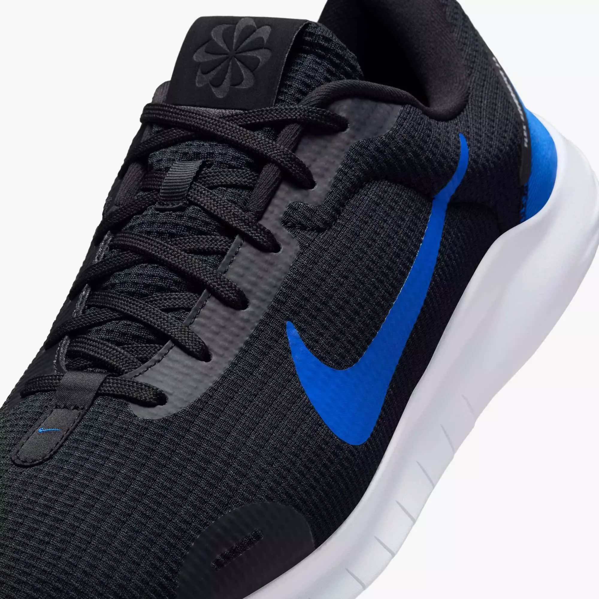 Nike Flex Experience Run 12 "Black/Racer Blue/White" Men's Running Shoe - BLACK/BLUE/WHITE