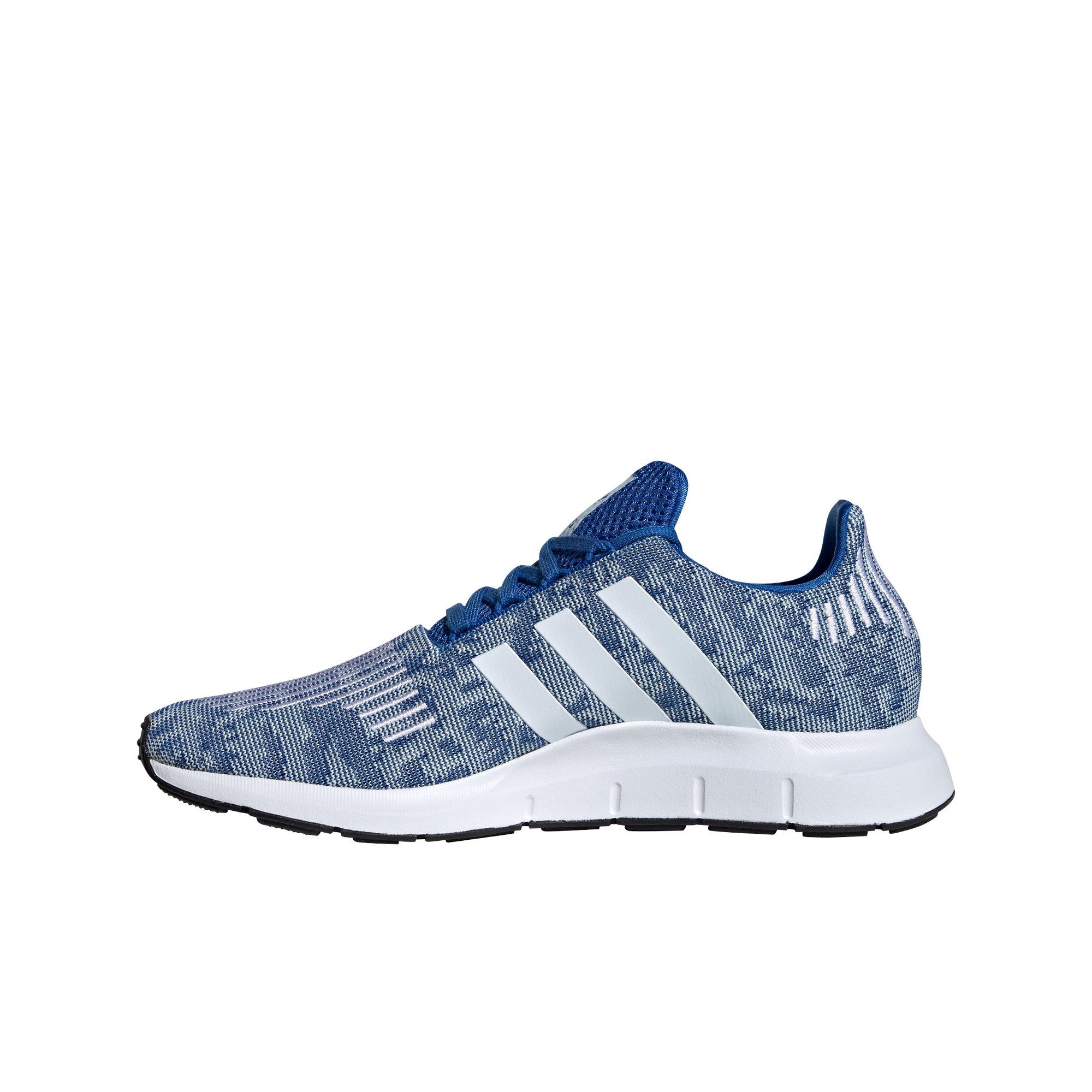 adidas swift run blue and white