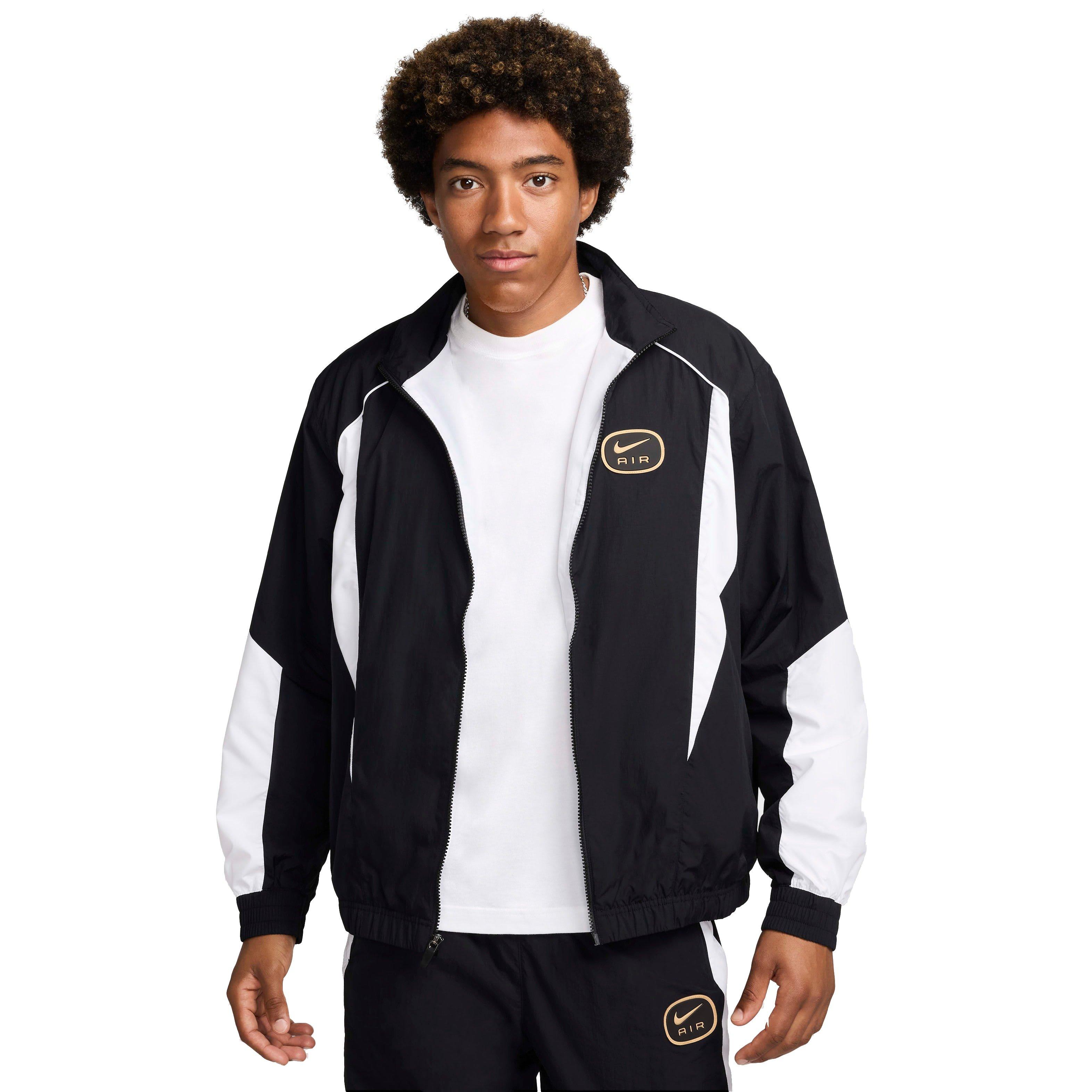 Nike Men's Air Woven Track Jacket - Black/White