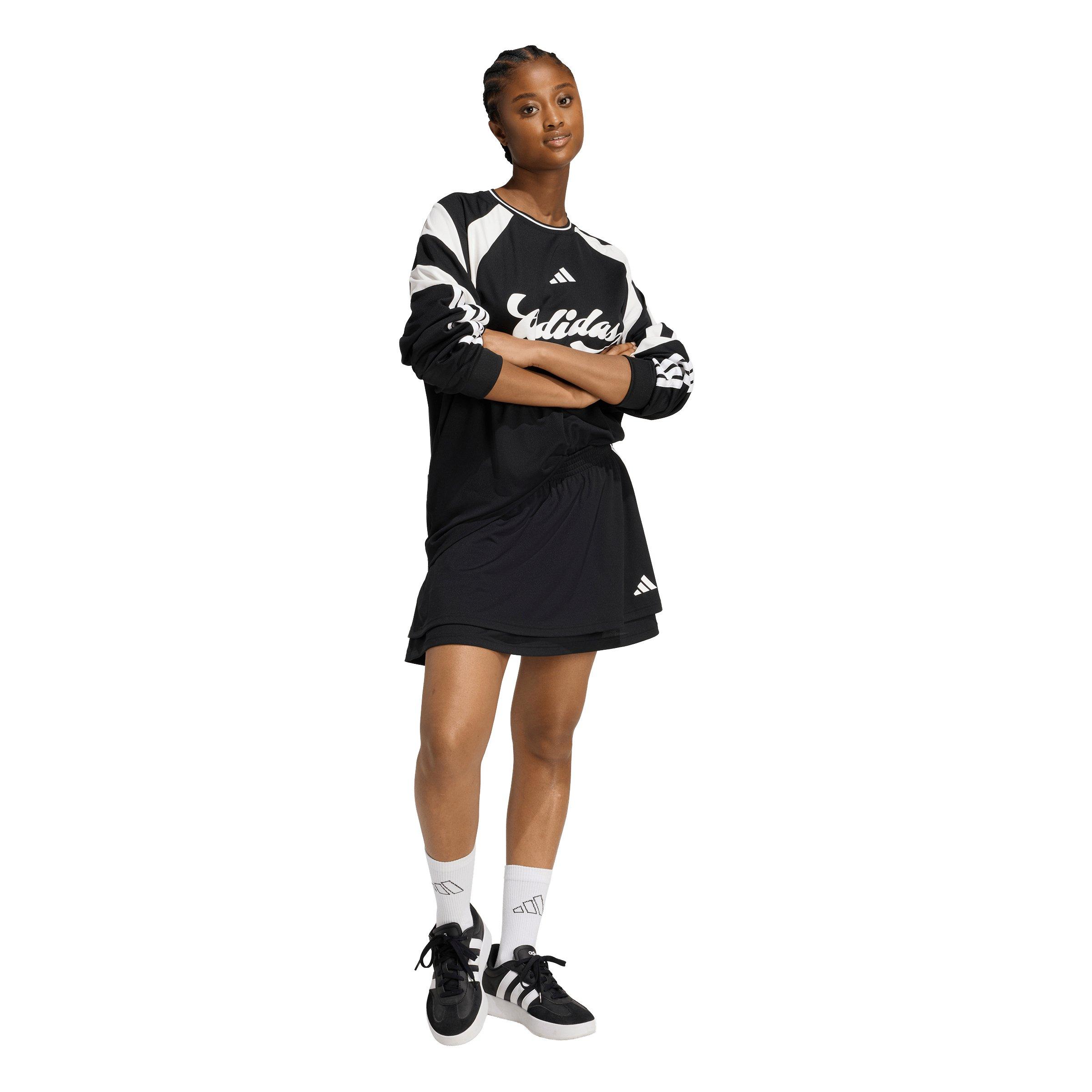 adidas Women's House of Tiro Skirt - Black - BLACK Thumbnail View 5