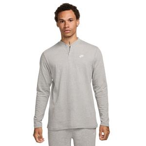 Nike Men's Club Long-Sleeve Henley Shirt