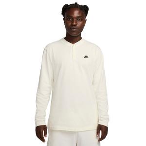 Nike Men's Club Long-Sleeve Henley Shirt