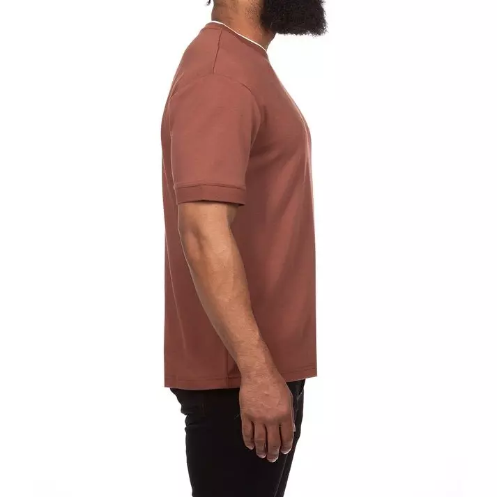 Hustle Gang Men's Landscape Tee - Brown - BROWN