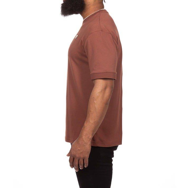 Hustle Gang Men's Landscape Tee - Brown - BROWN Thumbnail View 4