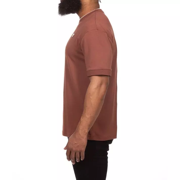 Hustle Gang Men's Landscape Tee - Brown - BROWN