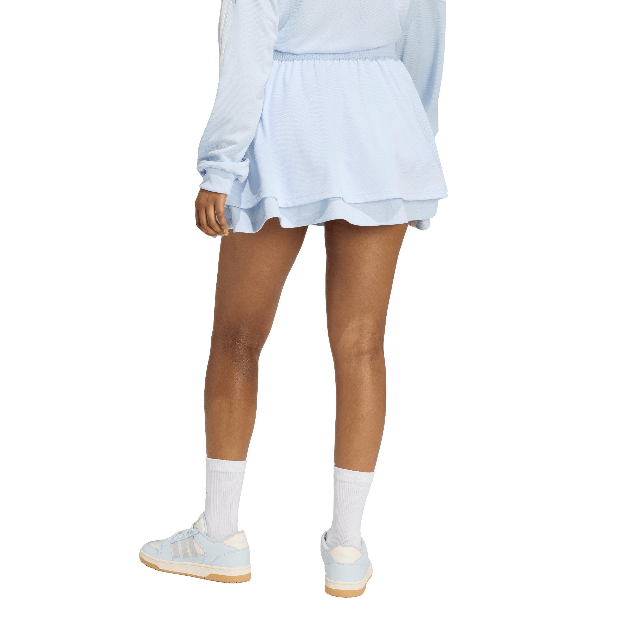 adidas Women's House of Tiro Skirt - Light Blue - LIGHT BLUE Thumbnail View 2