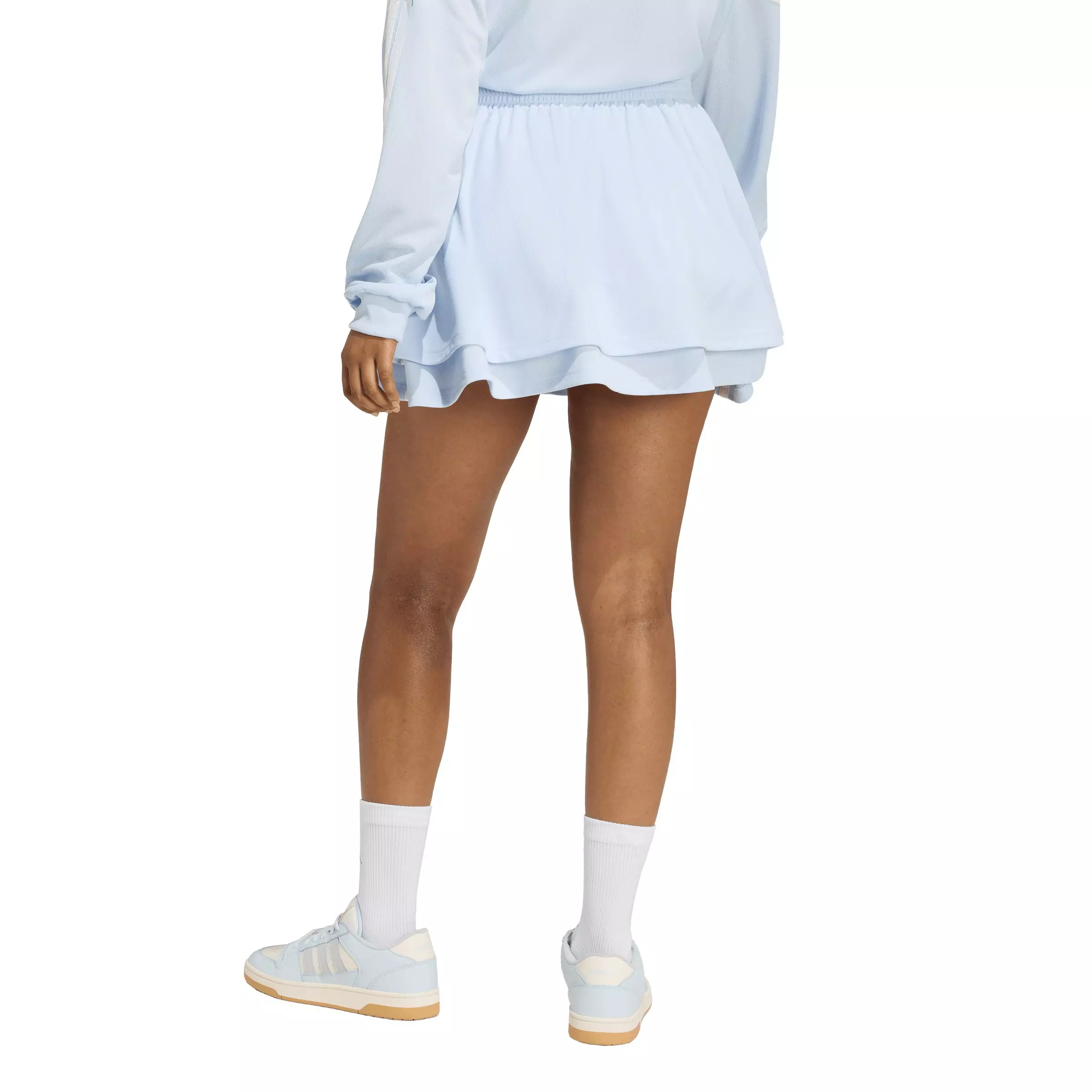 adidas Women's House of Tiro Skirt - Light Blue - LIGHT BLUE