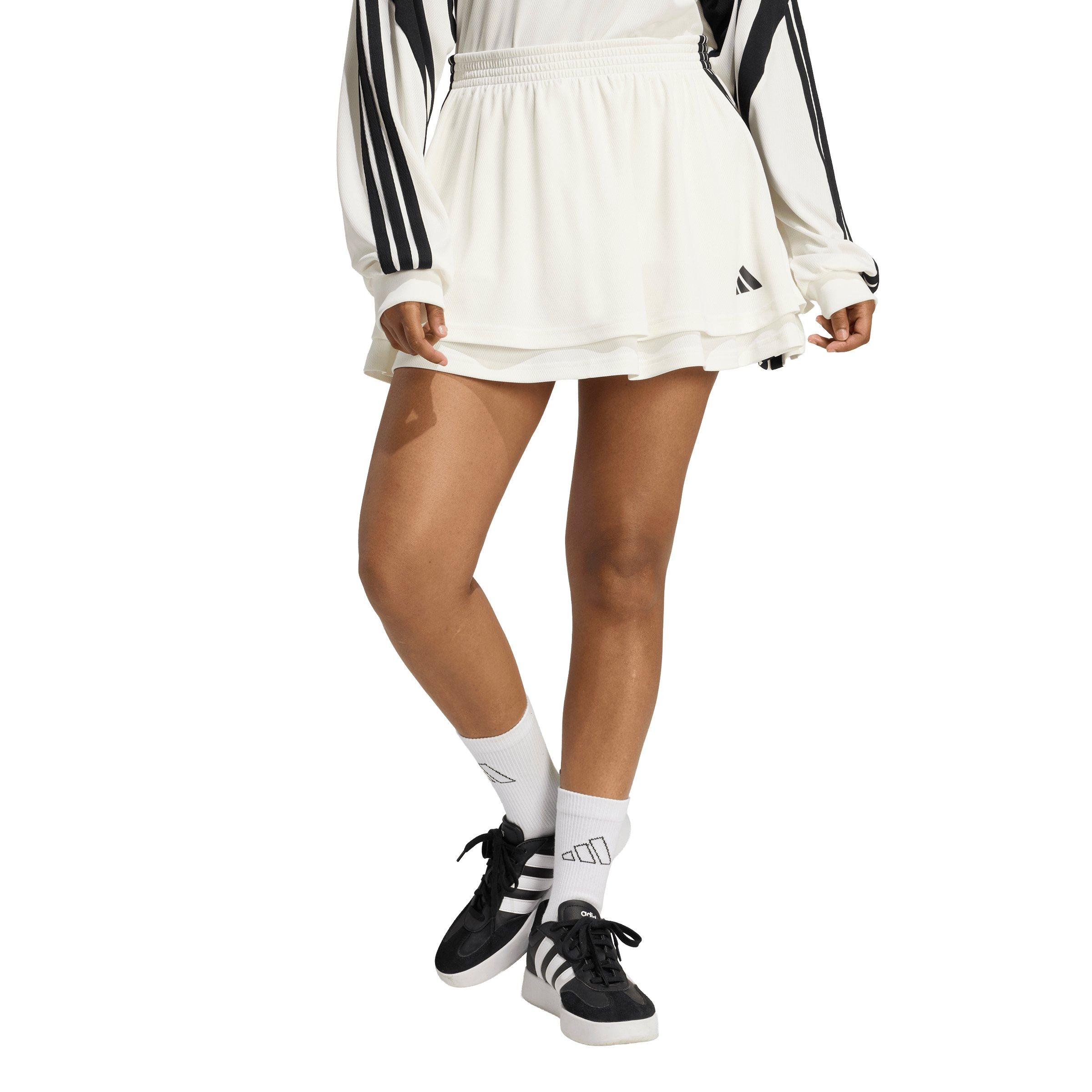 adidas Women's House of Tiro Skirt - Off-White - OFF-WHITE Thumbnail View 1