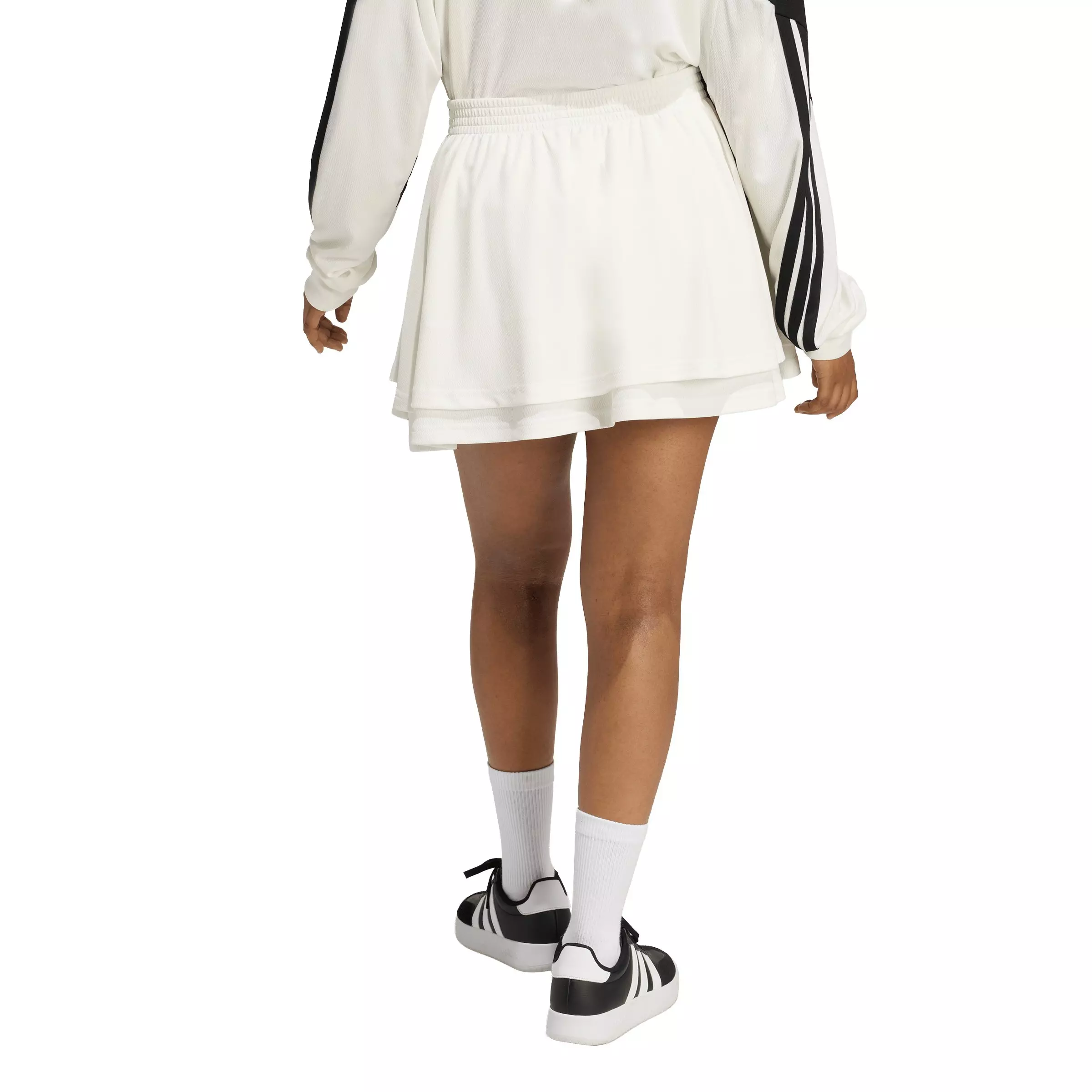 adidas Women's House of Tiro Skirt - Off-White - OFF-WHITE