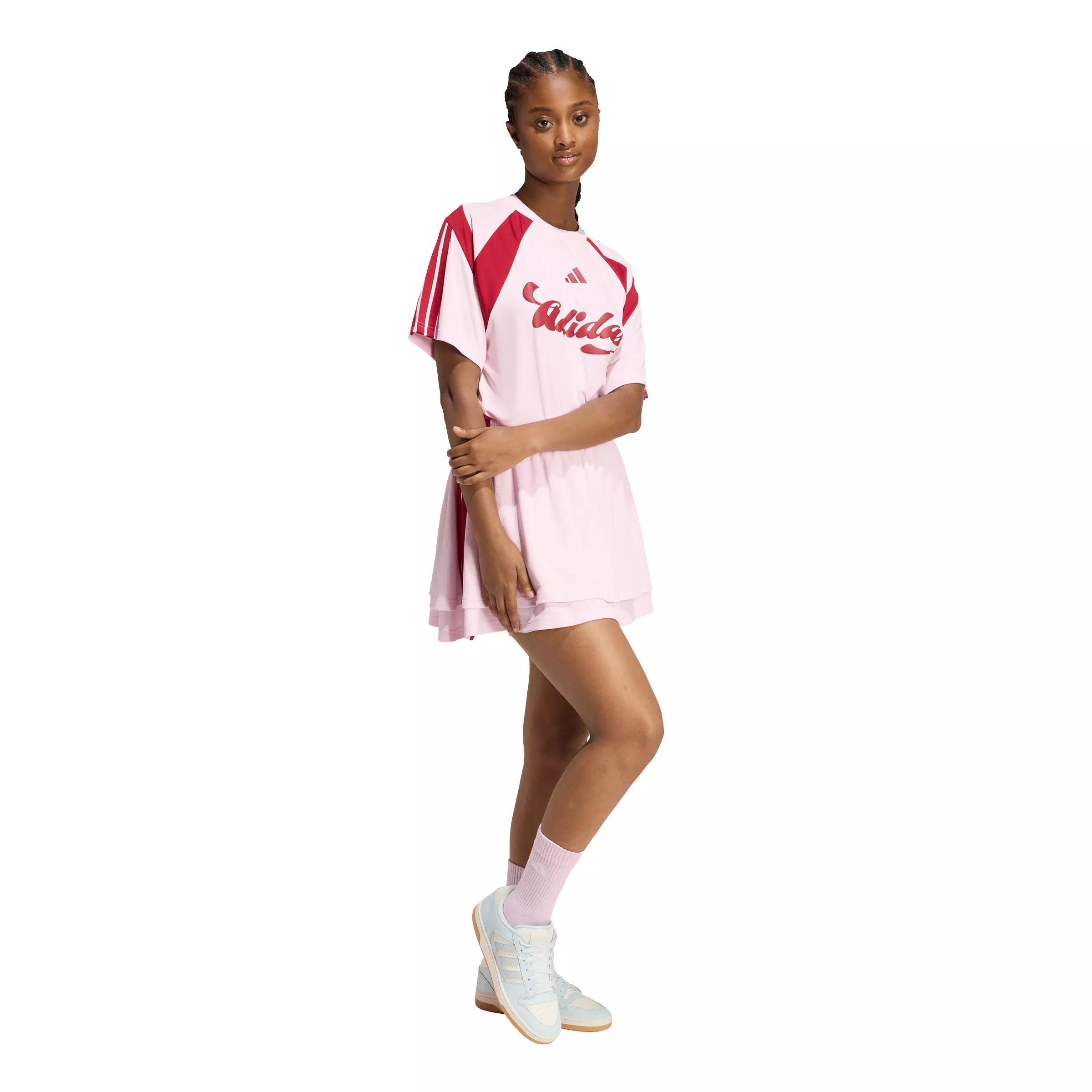 adidas Women's House of Tiro Skirt - Light Pink - LIGHT PINK