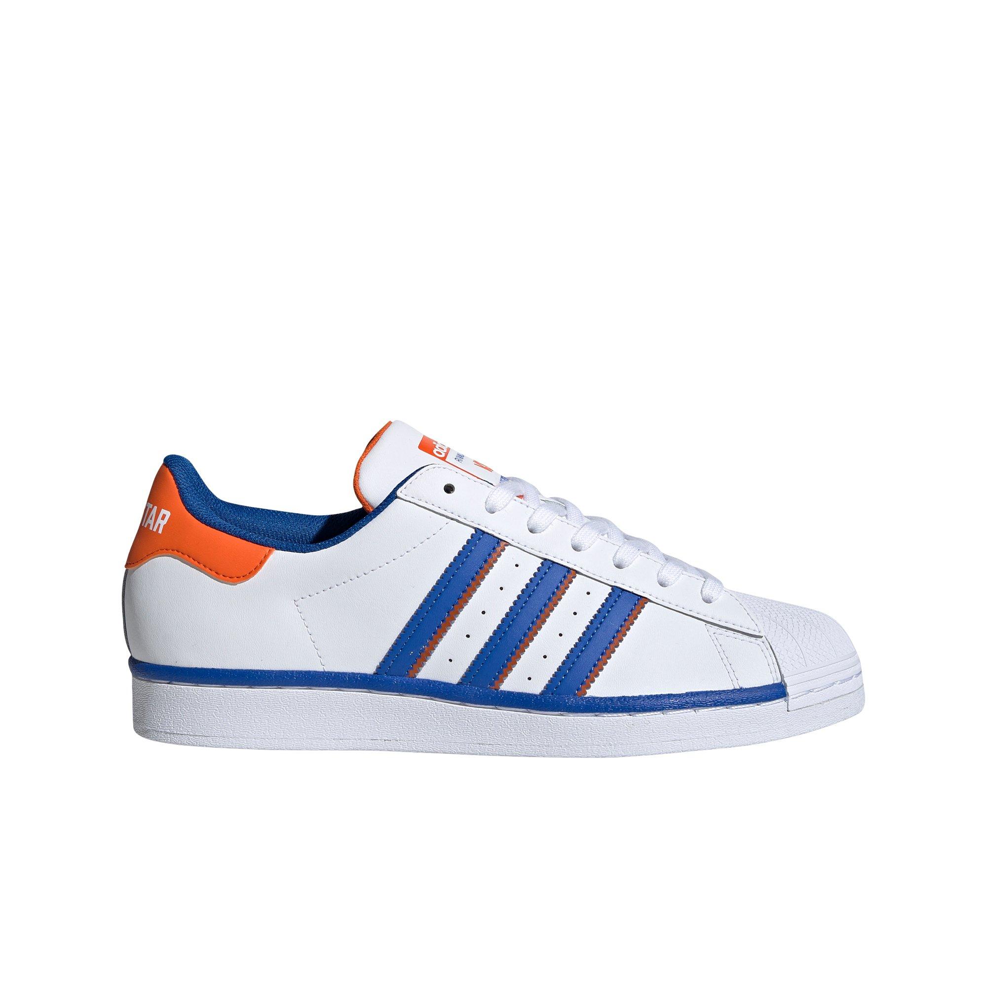 adidas Superstar "Ftwr White/Blue/Orange" Men's