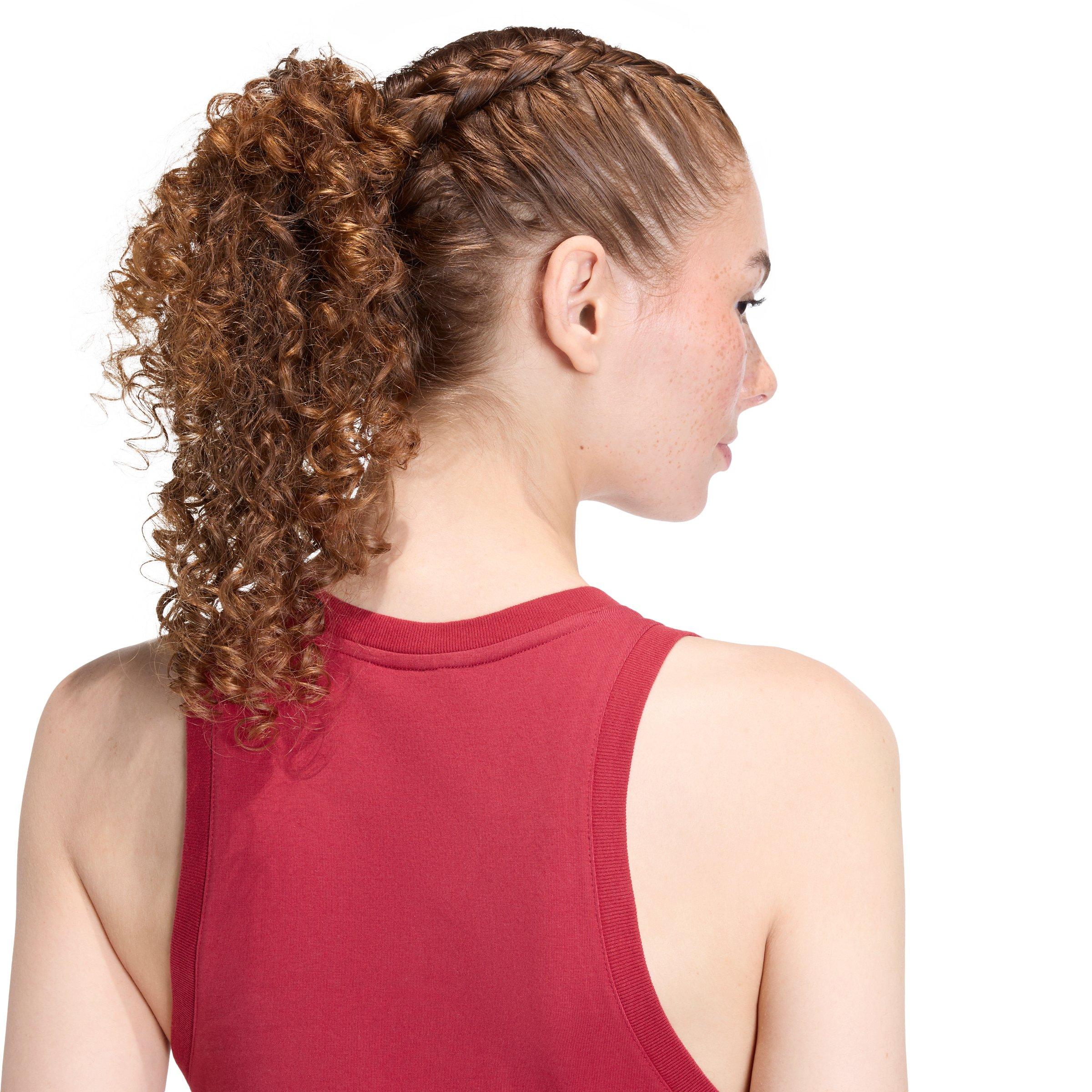 adidas Women's Future Icons Small Logo Dress - Maroon - MAROON Thumbnail View 4