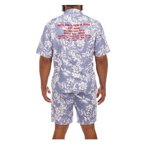 Hustle Gang Men's Hangin Vines Shirt - Blue