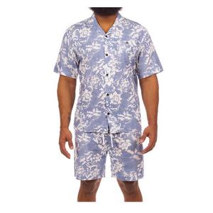 Hustle Gang Men's Hangin Vines Shirt - Blue