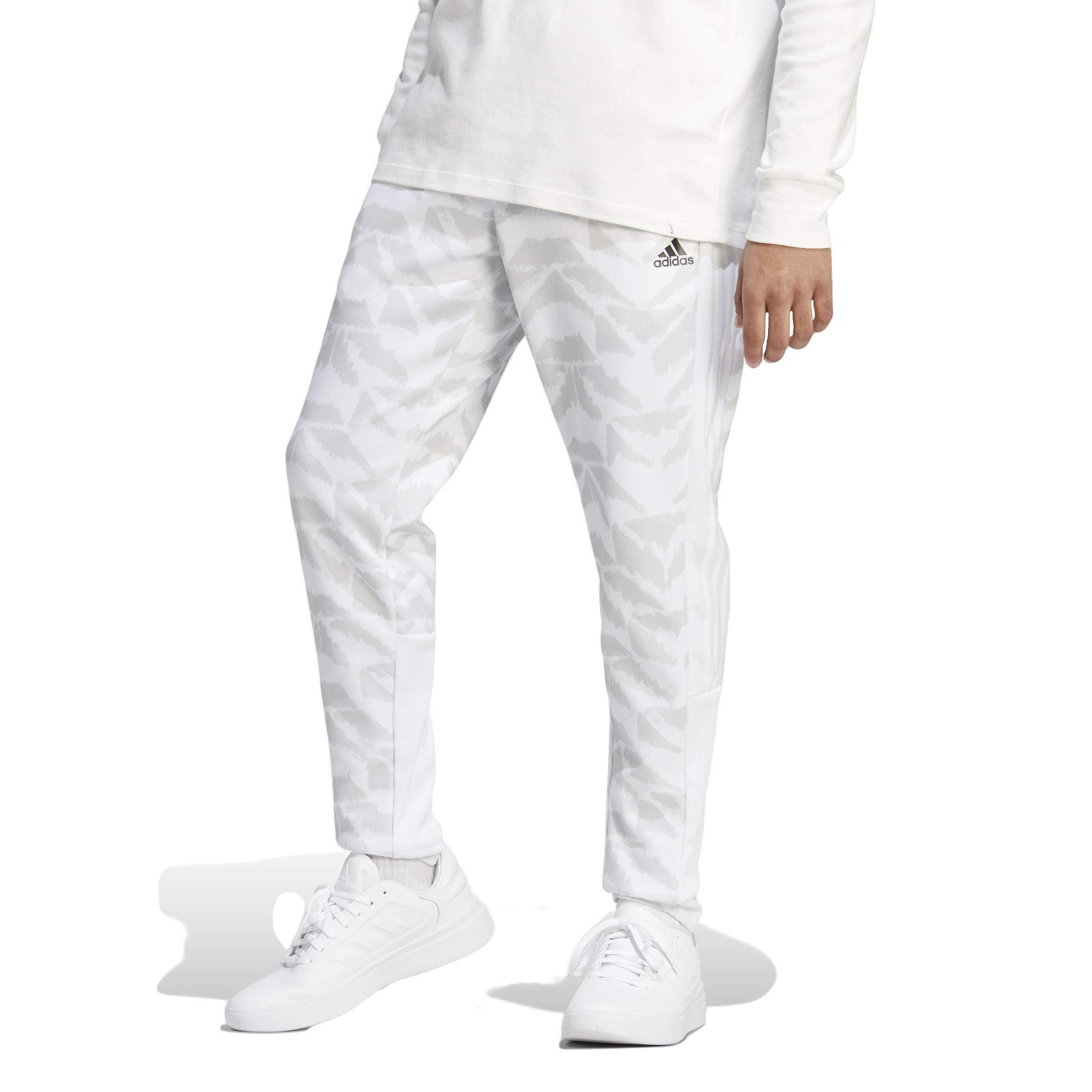 adidas Men\'s Tiro Suit Up Lifestyle Track Pants​-White - Hibbett | City Gear