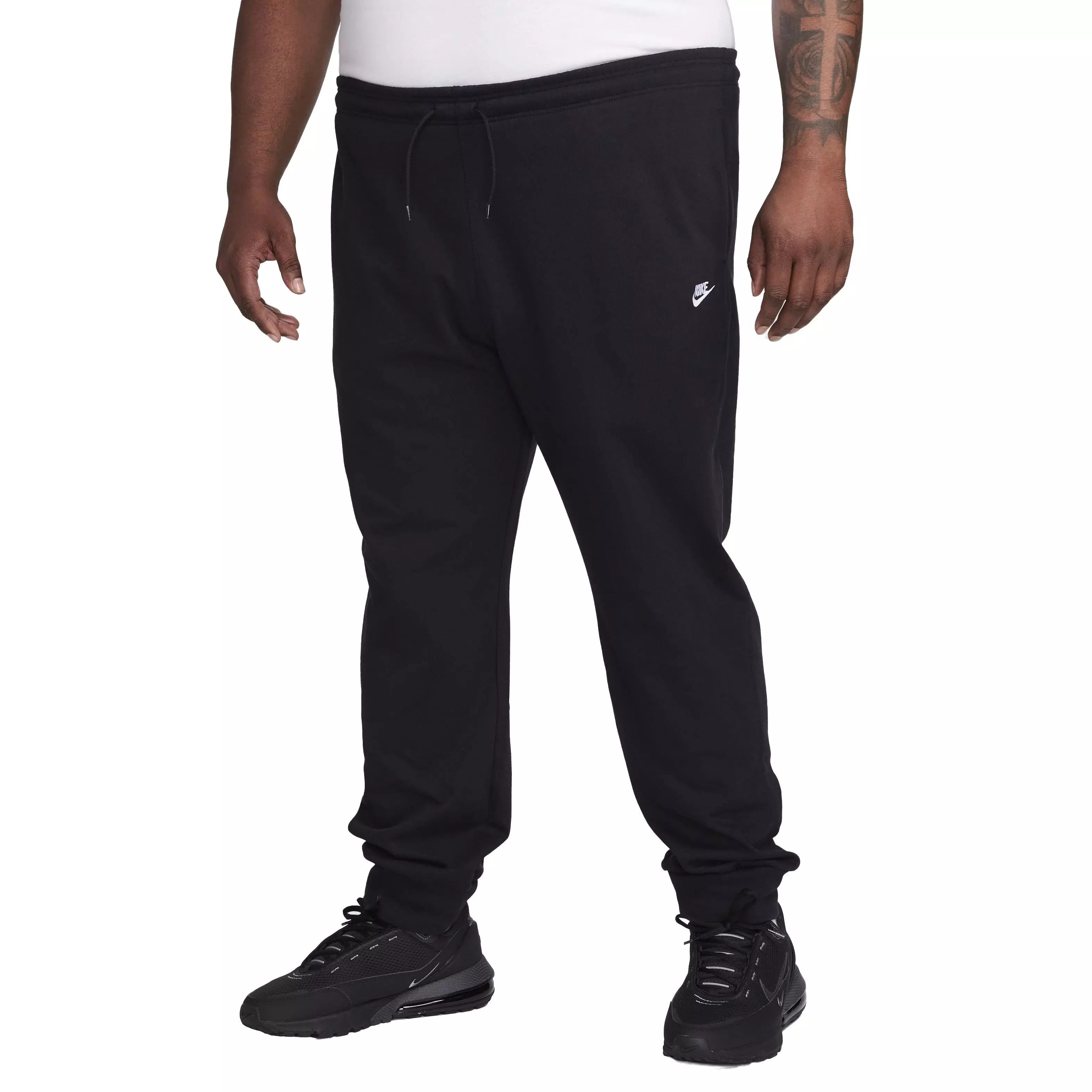 Nike Men's Club Knit Joggers - BLACK
